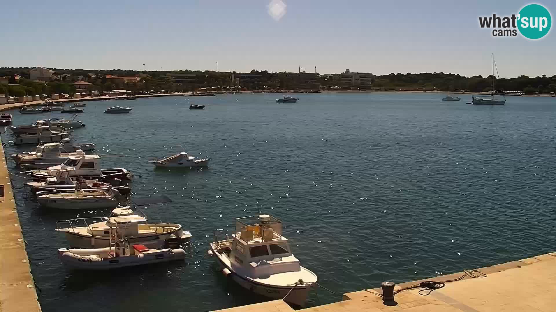 Webcam Novalja seaside promenade
