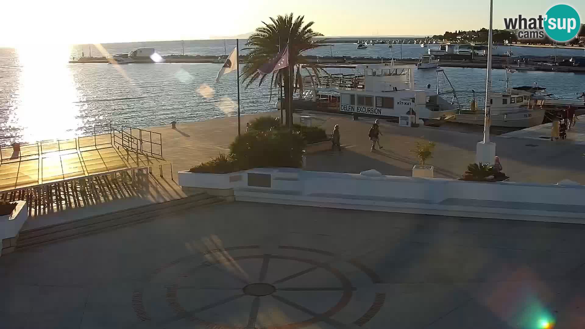 Novalja Livecam promenade