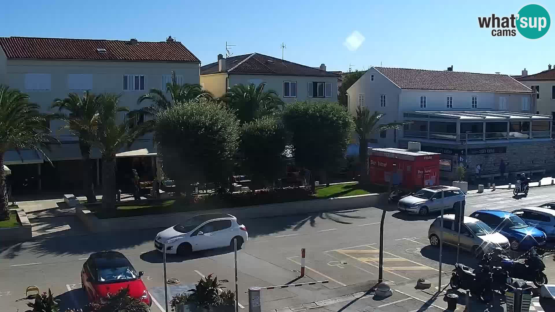 Novalja Livecam promenade