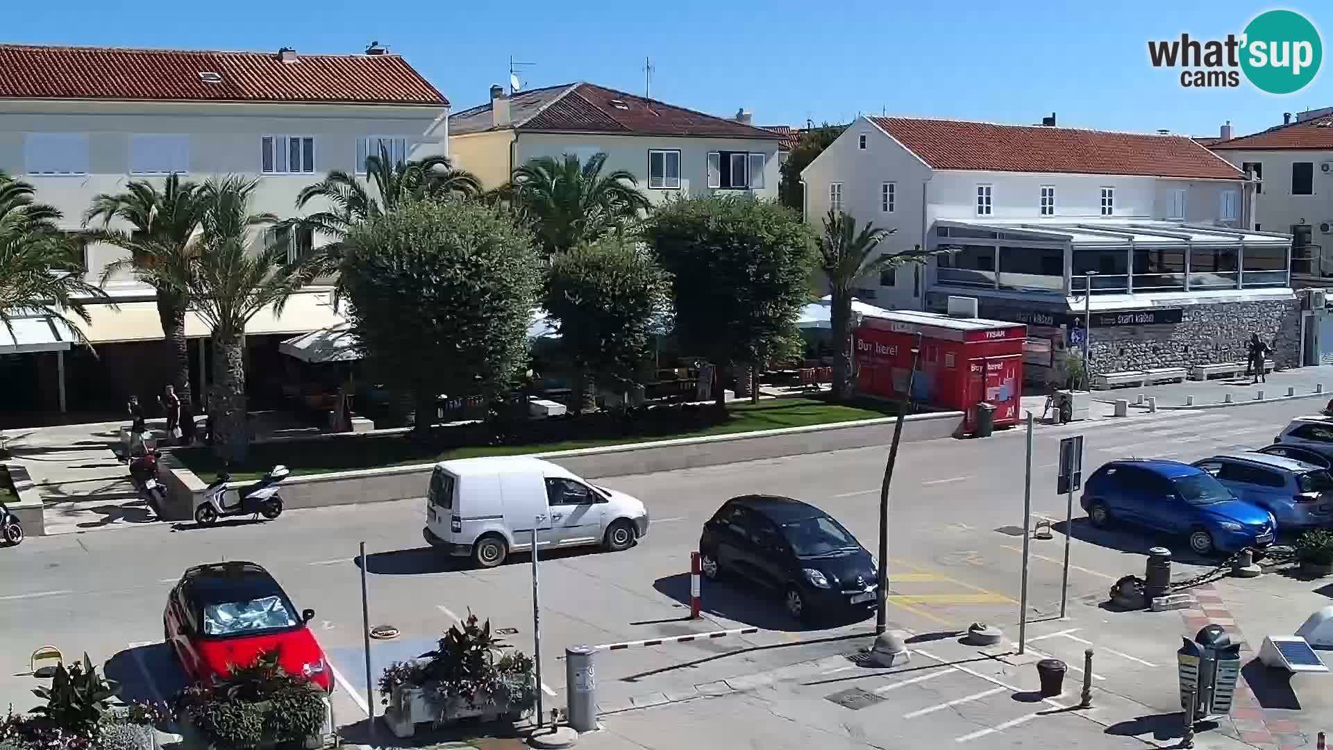 Livecam Promenade a Novalja