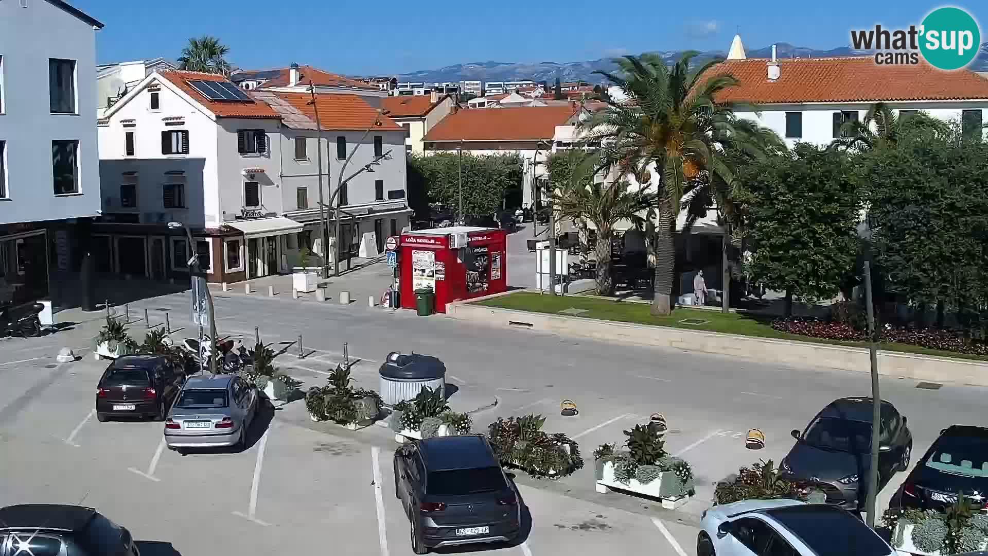Novalja Livecam promenade