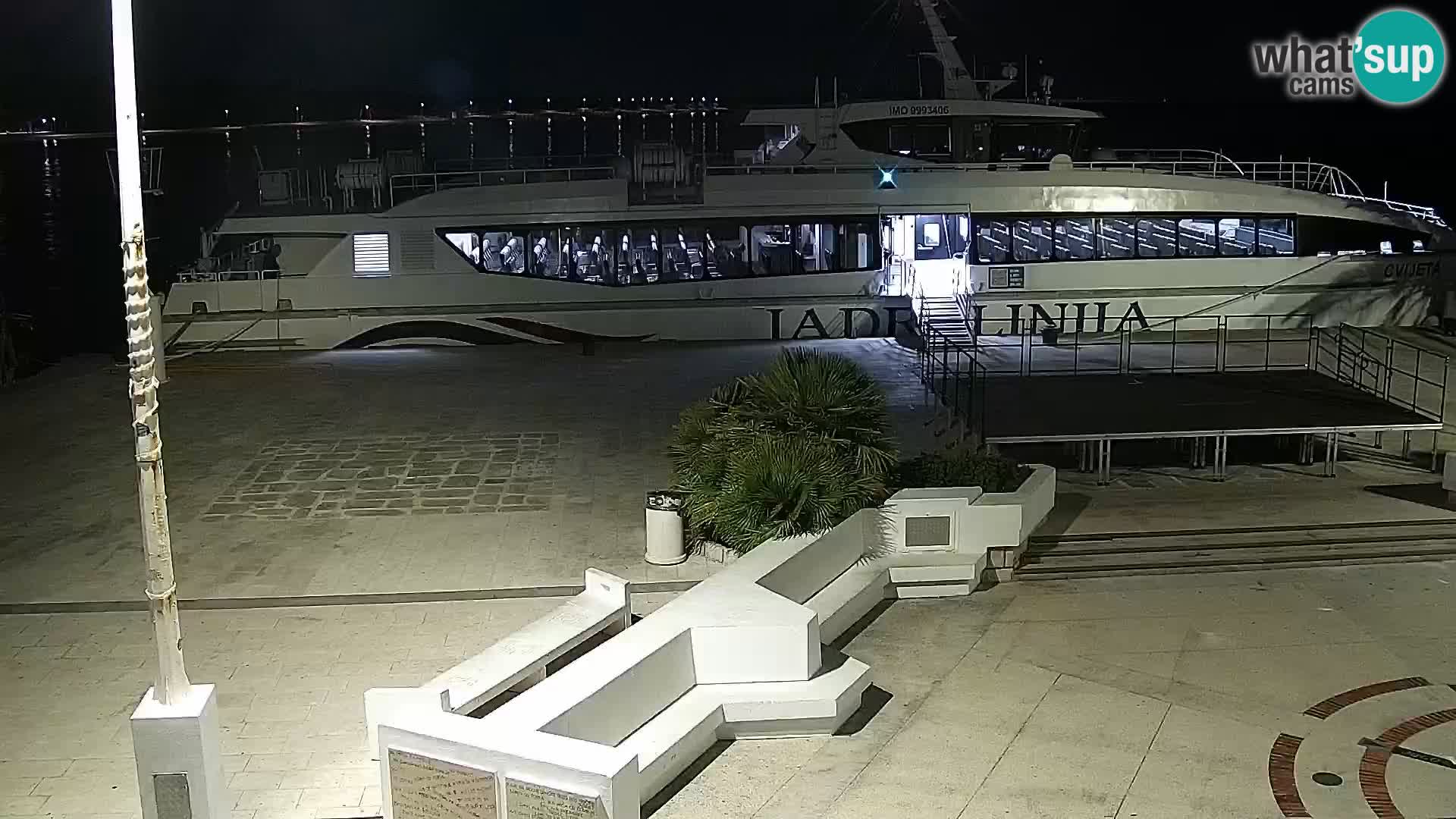 Livecam Promenade a Novalja