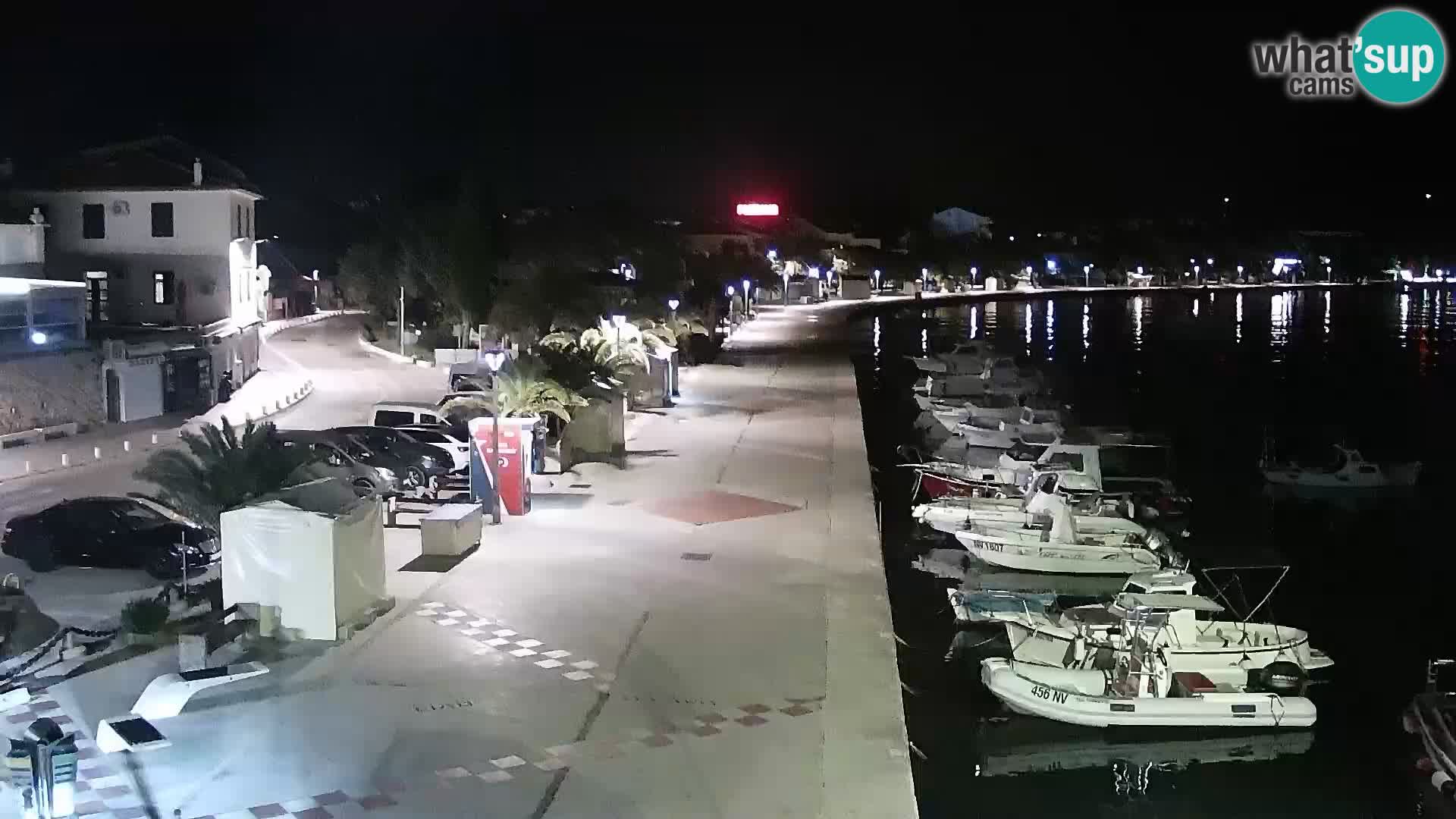 Livecam Promenade a Novalja