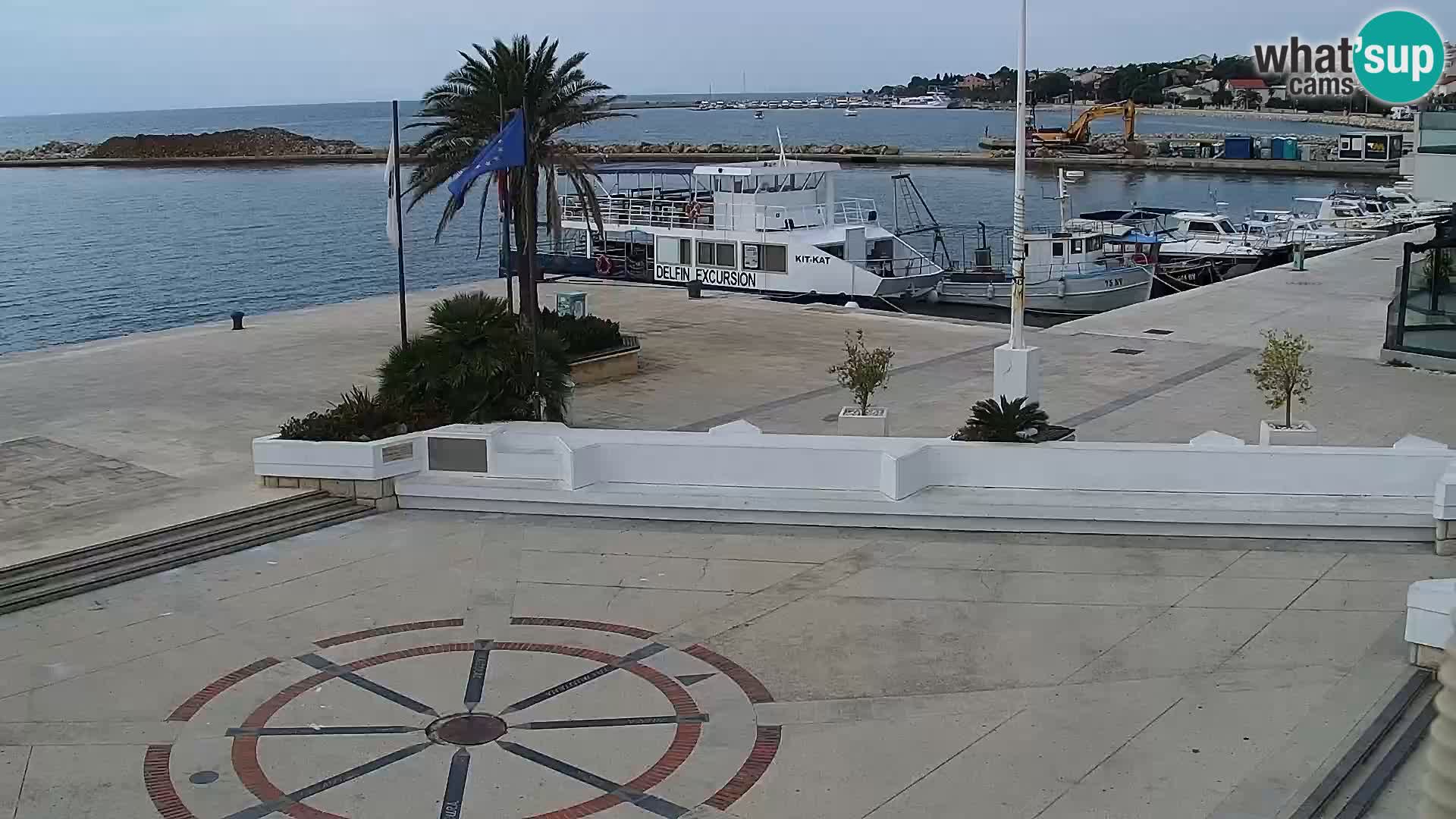 Livecam Promenade a Novalja