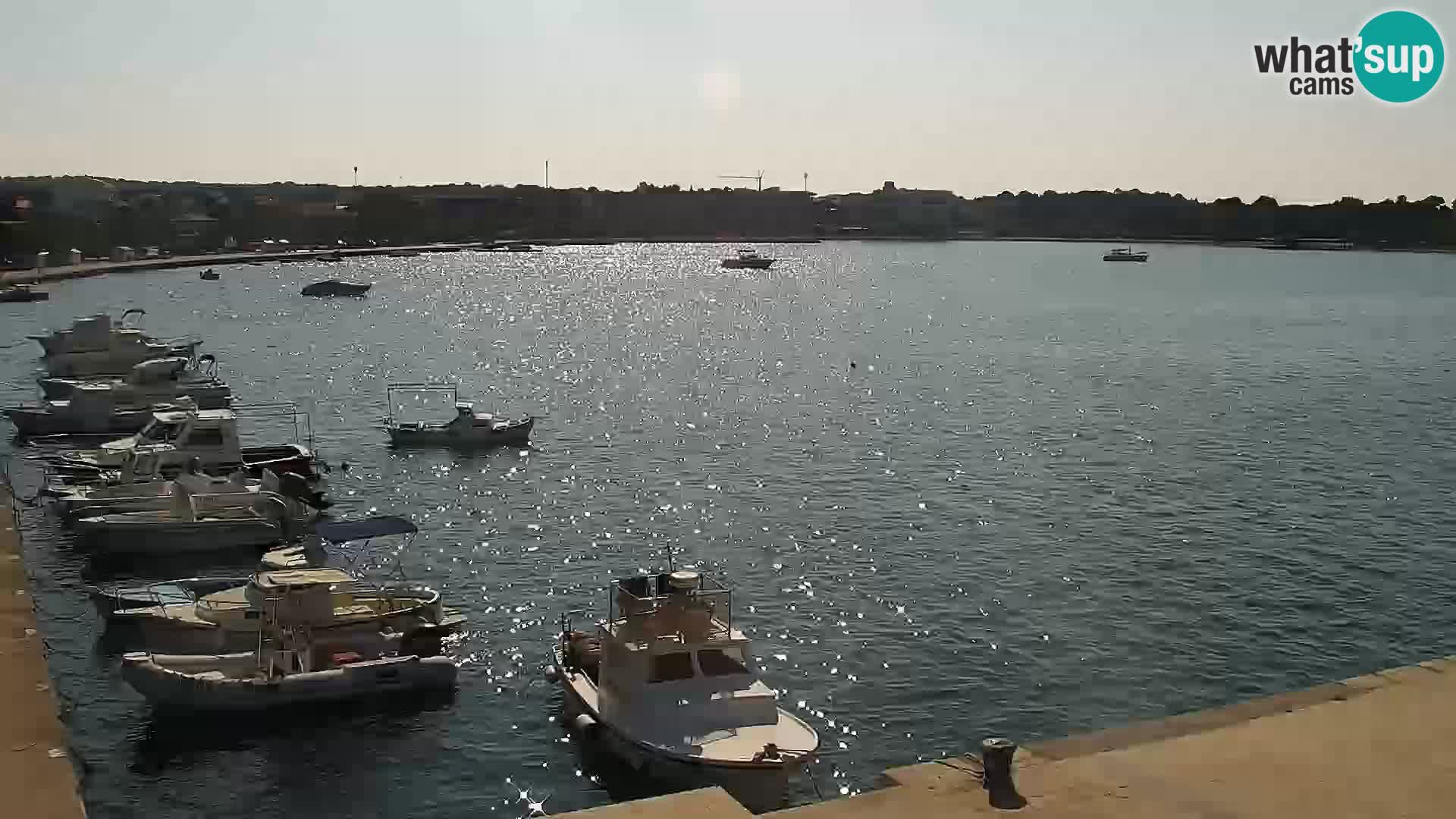 Webcam Novalja seaside promenade