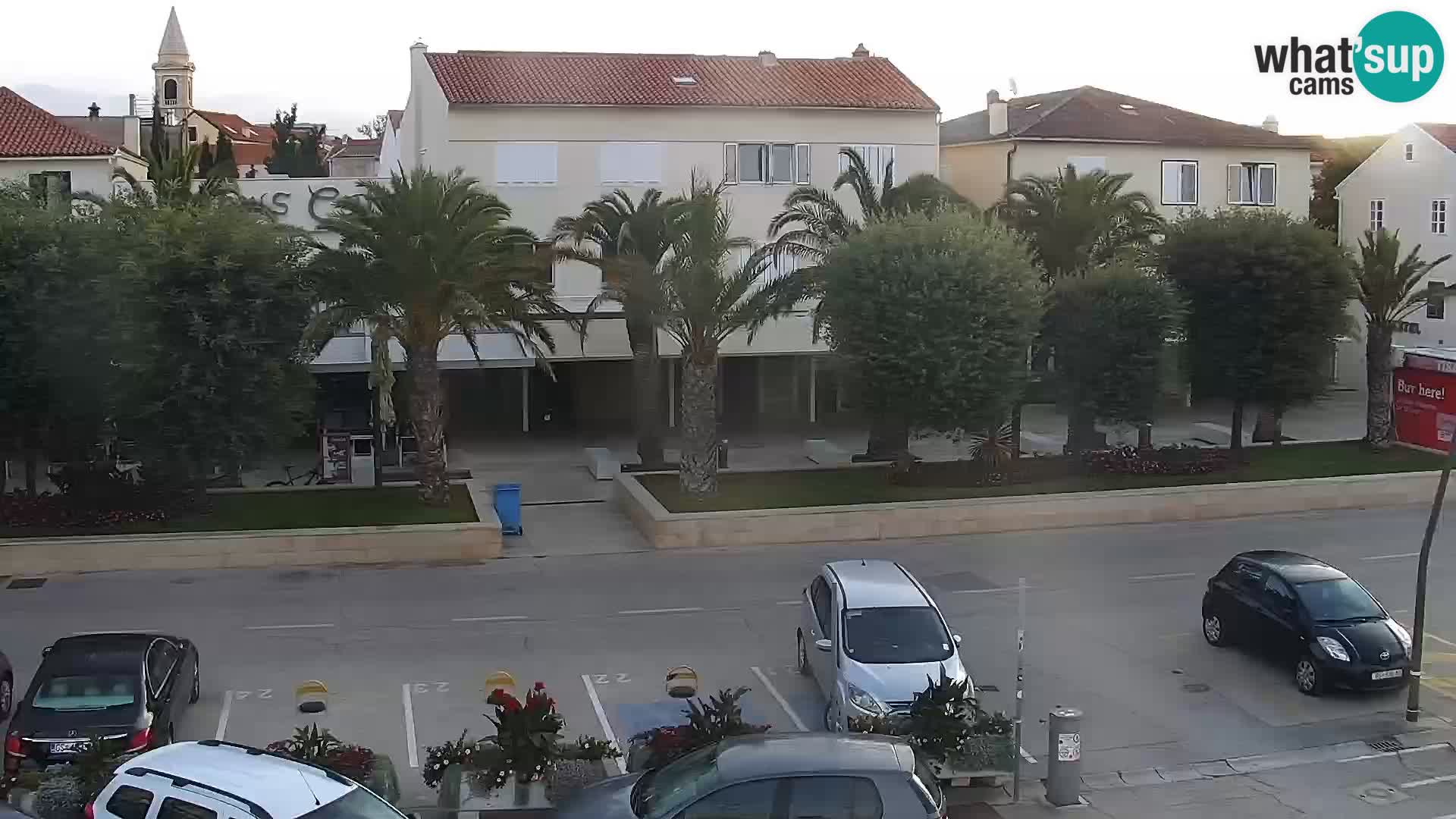 Novalja Livecam promenade