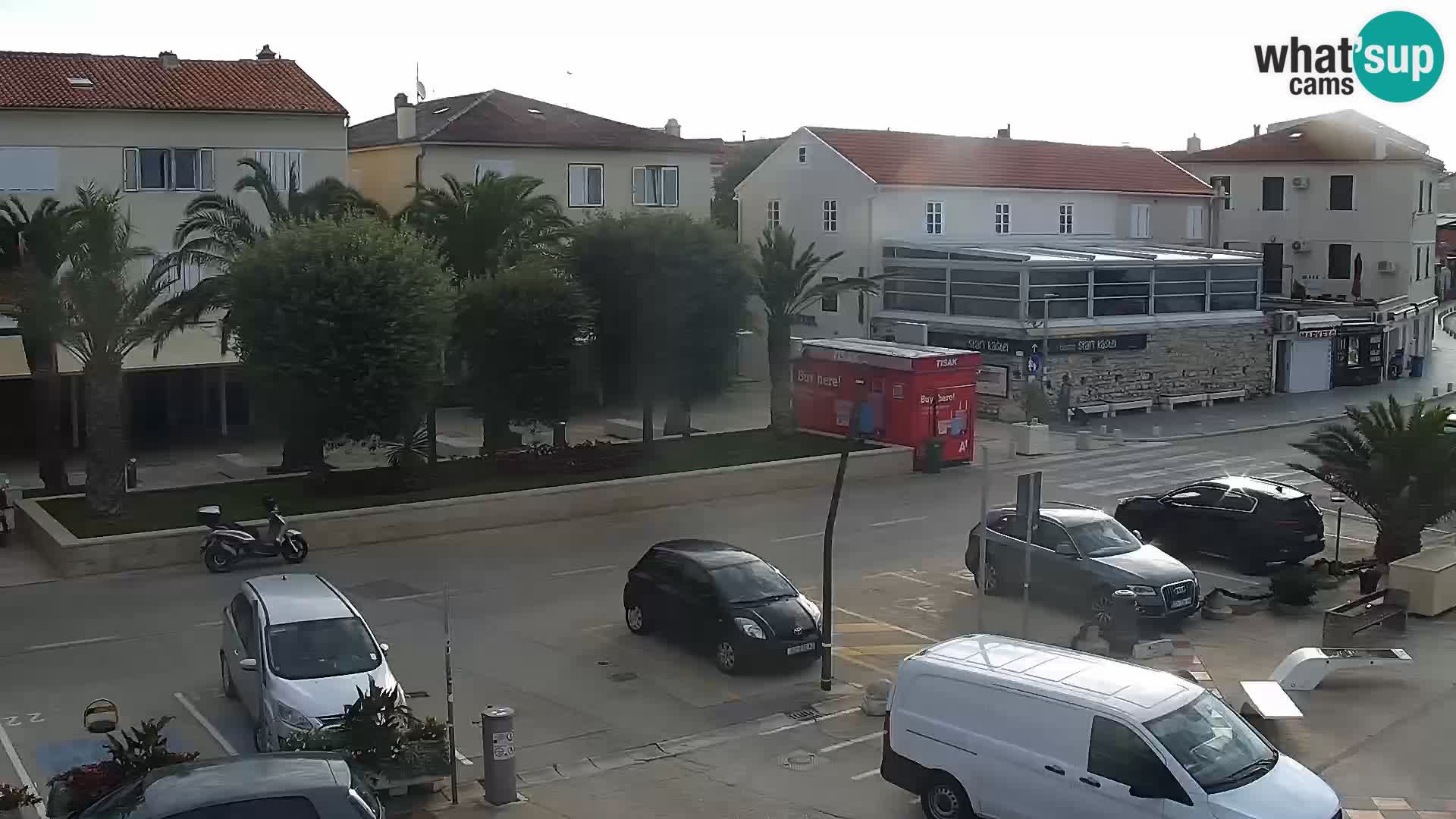 Novalja Livecam promenade