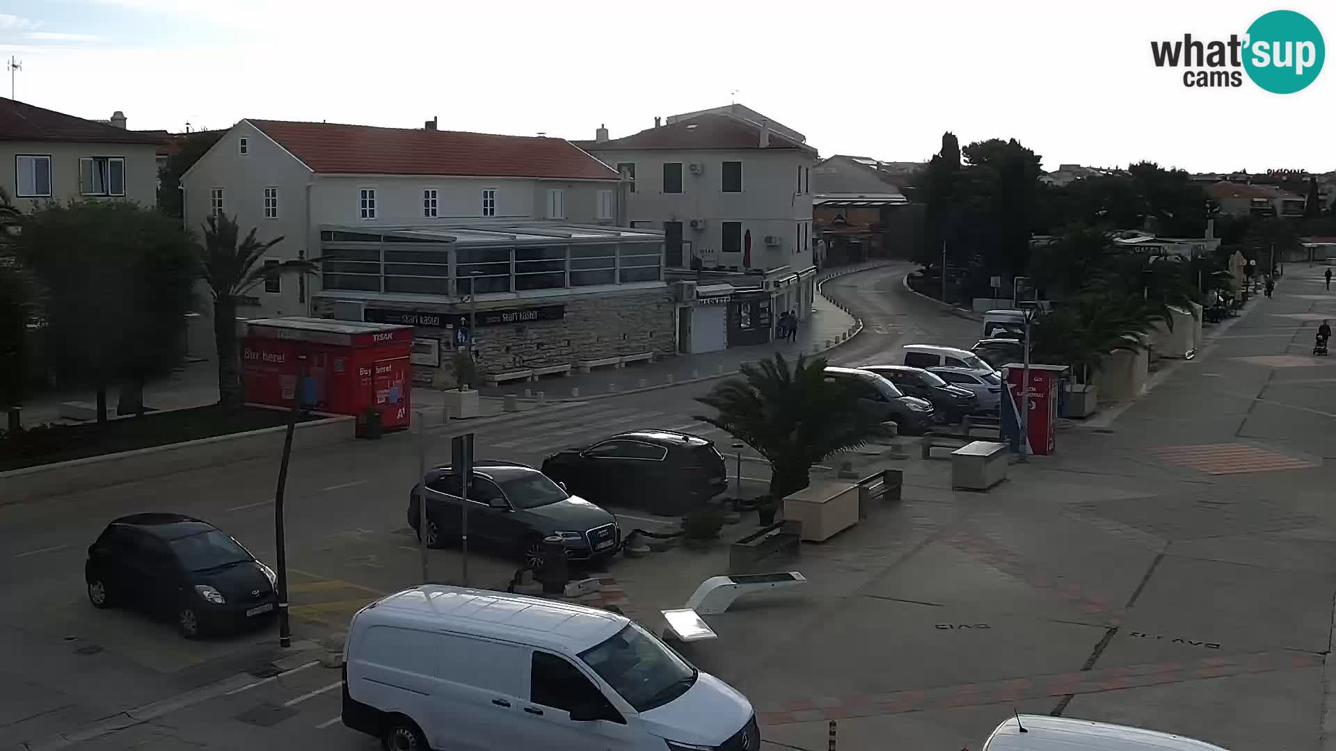 Novalja Livecam promenade