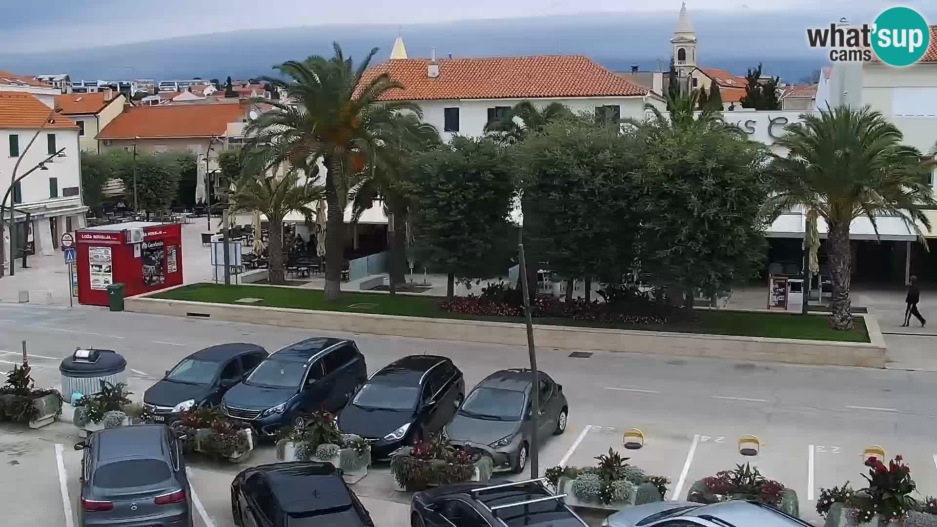 Novalja Livecam promenade