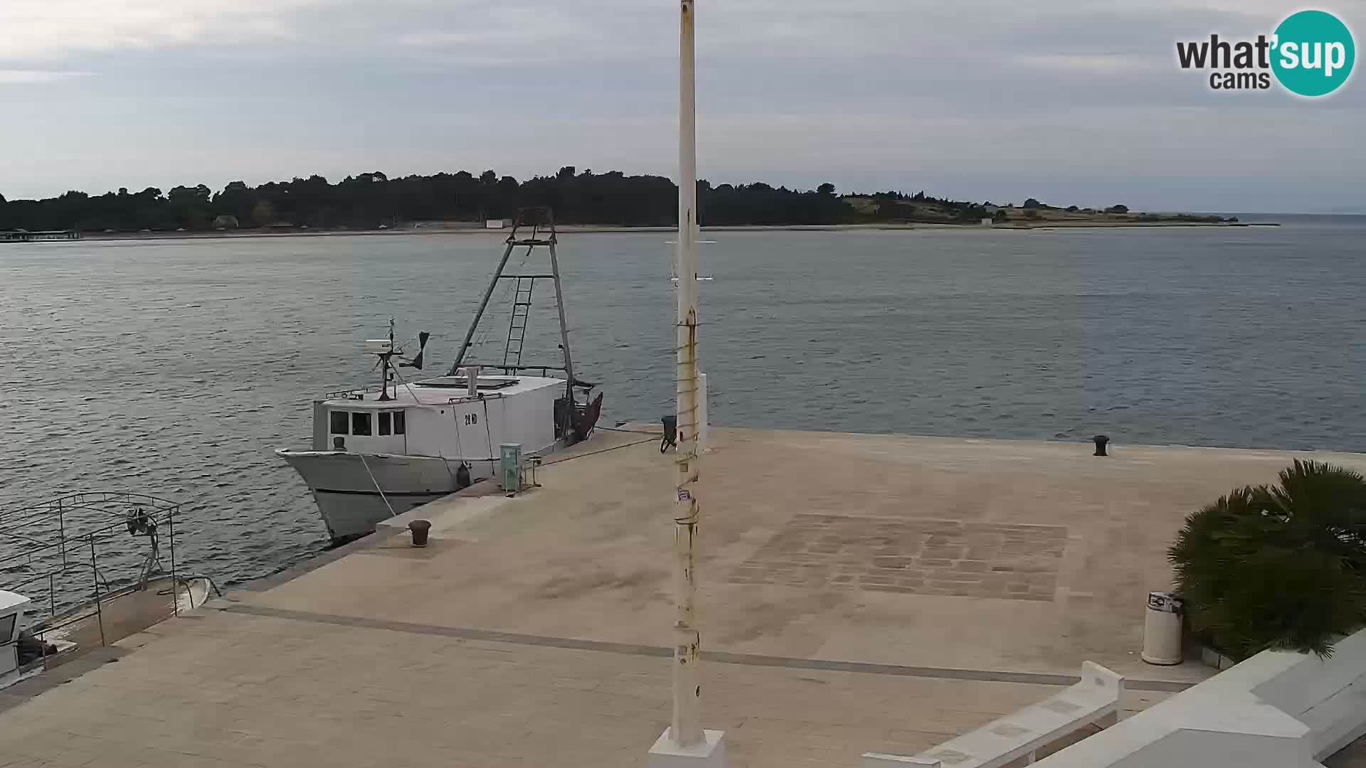 Webcam Novalja seaside promenade