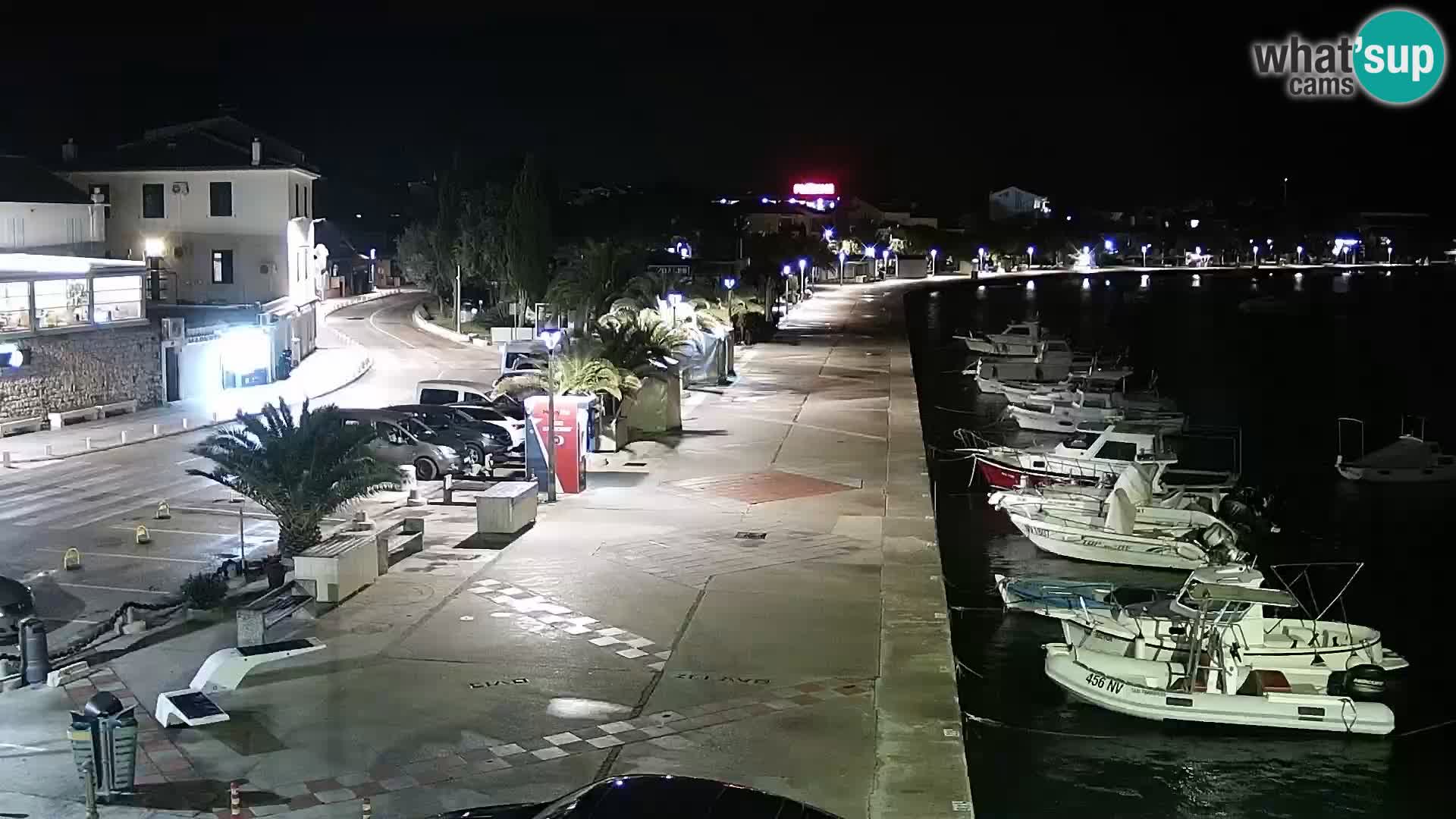 Livecam Promenade a Novalja