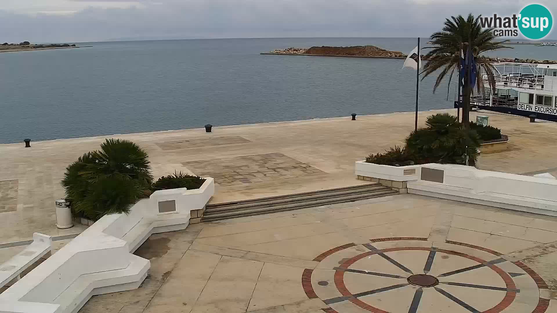 Novalja Livecam promenade