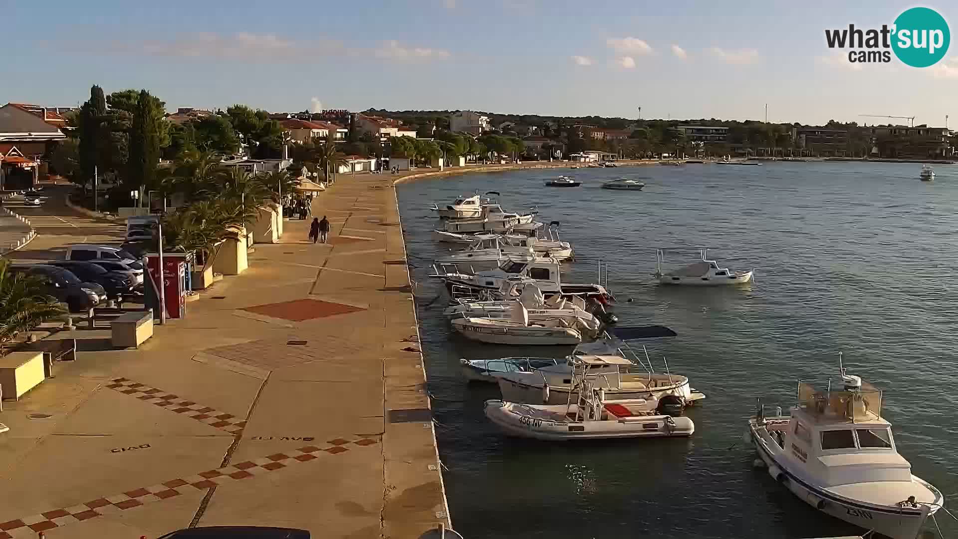 Livecam Promenade a Novalja