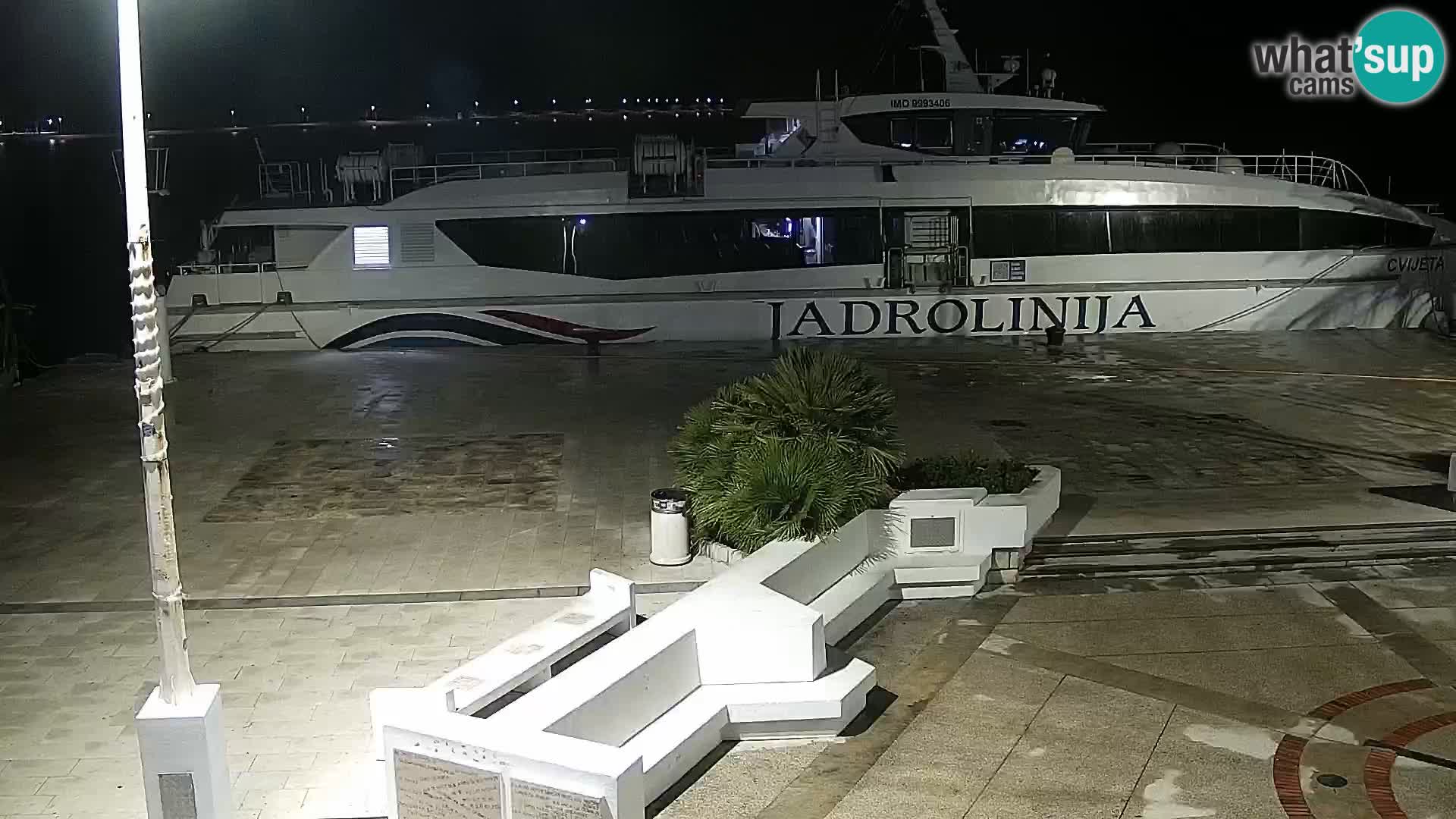 Novalja Livecam promenade