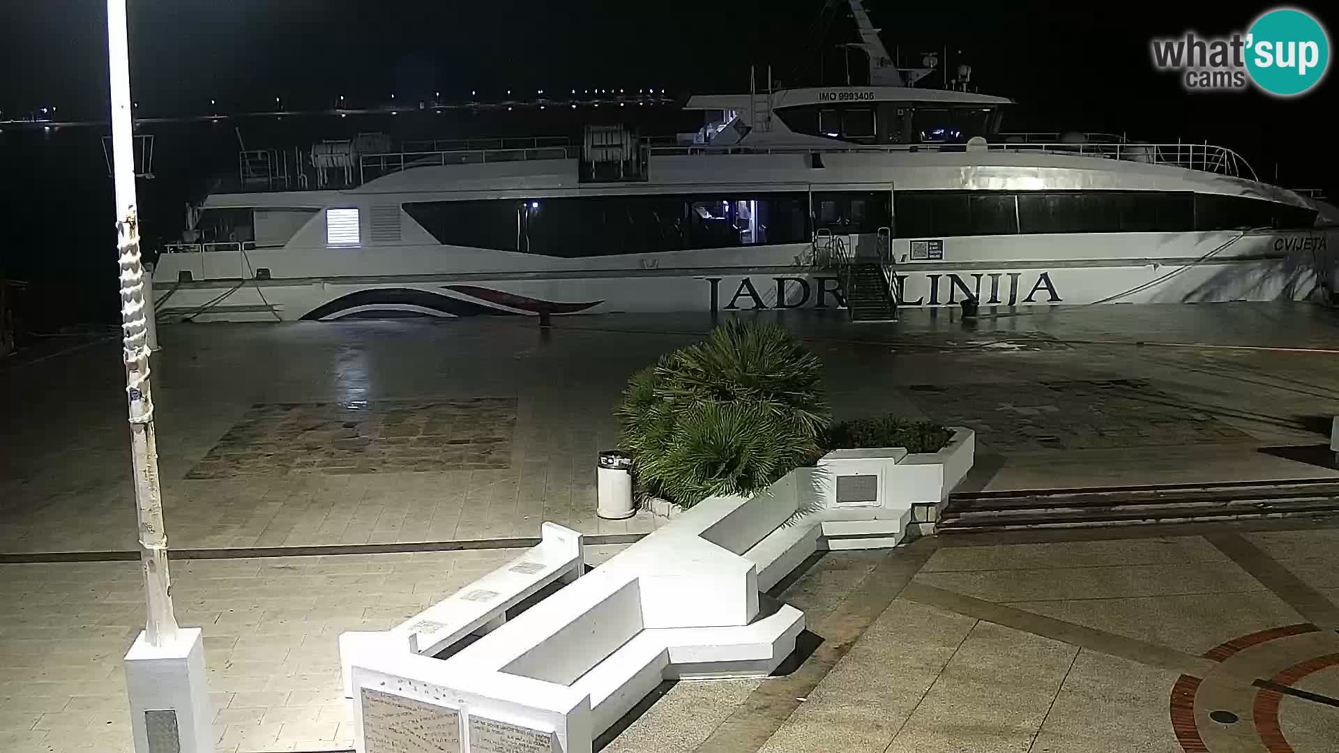 Livecam Promenade a Novalja