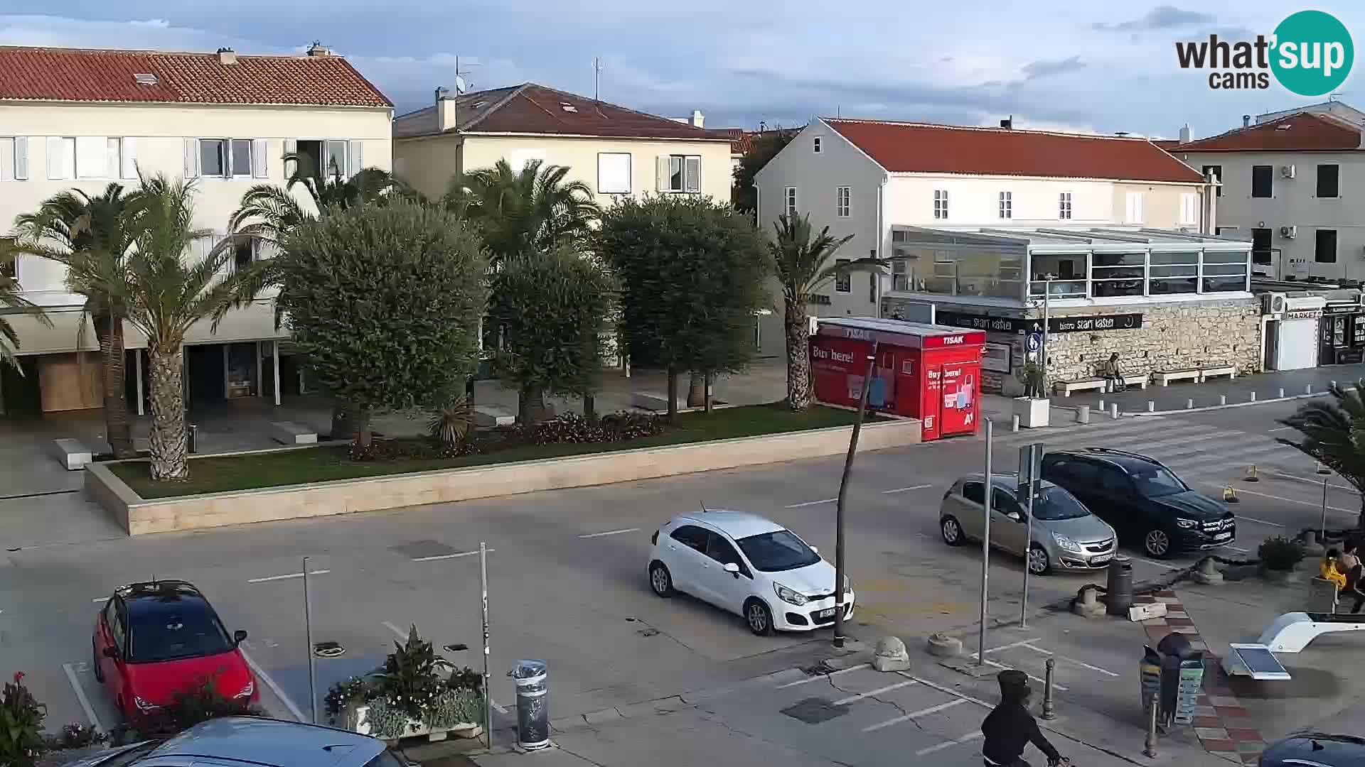 Livecam Promenade a Novalja