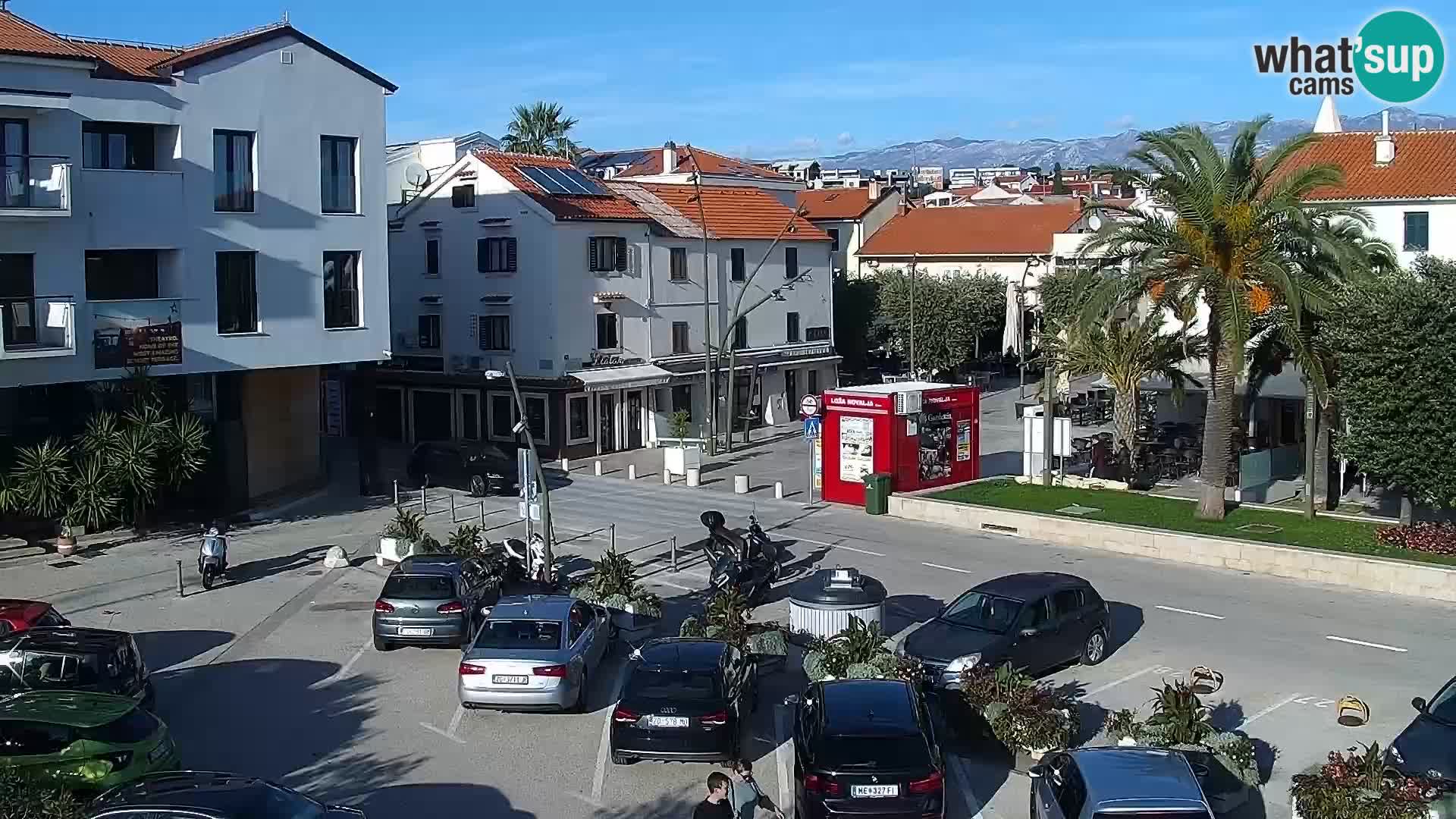Livecam Promenade a Novalja