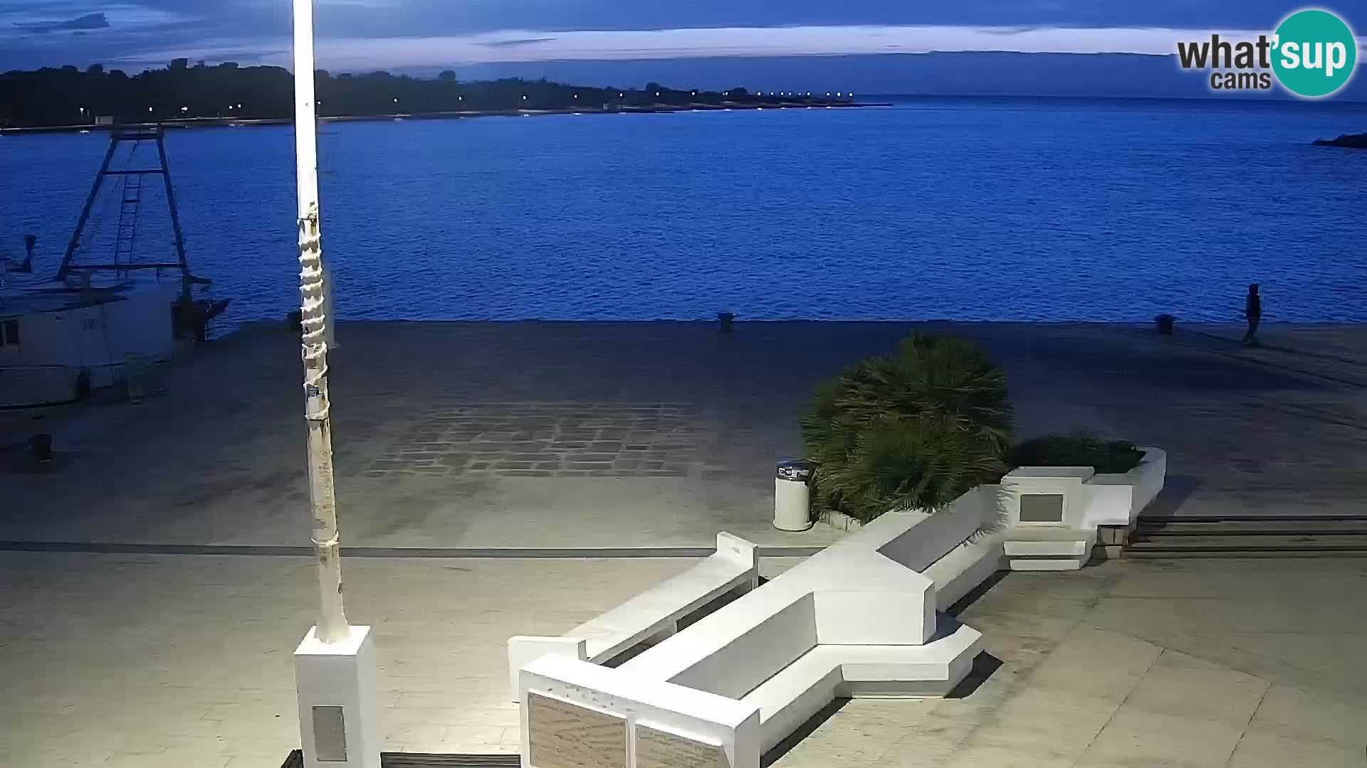 Livecam Promenade a Novalja