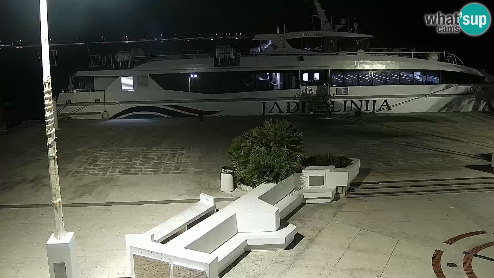 Novalja Livecam promenade