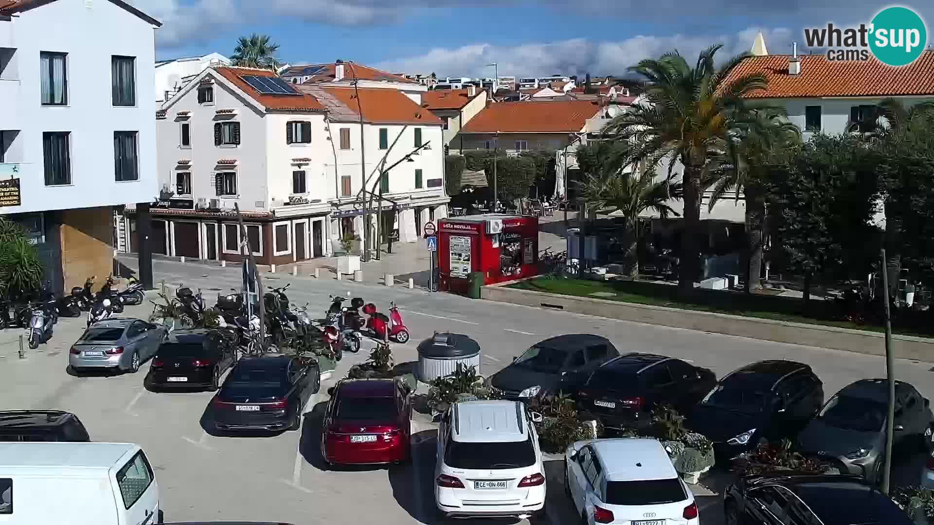 Livecam Promenade a Novalja