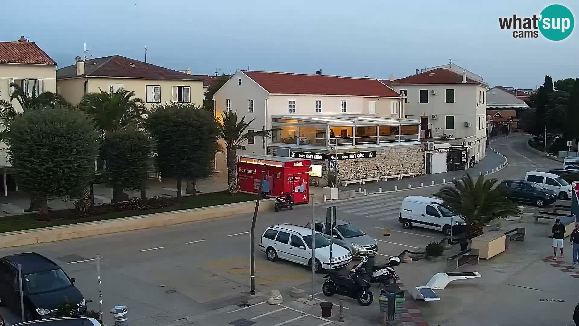 Livecam Promenade a Novalja