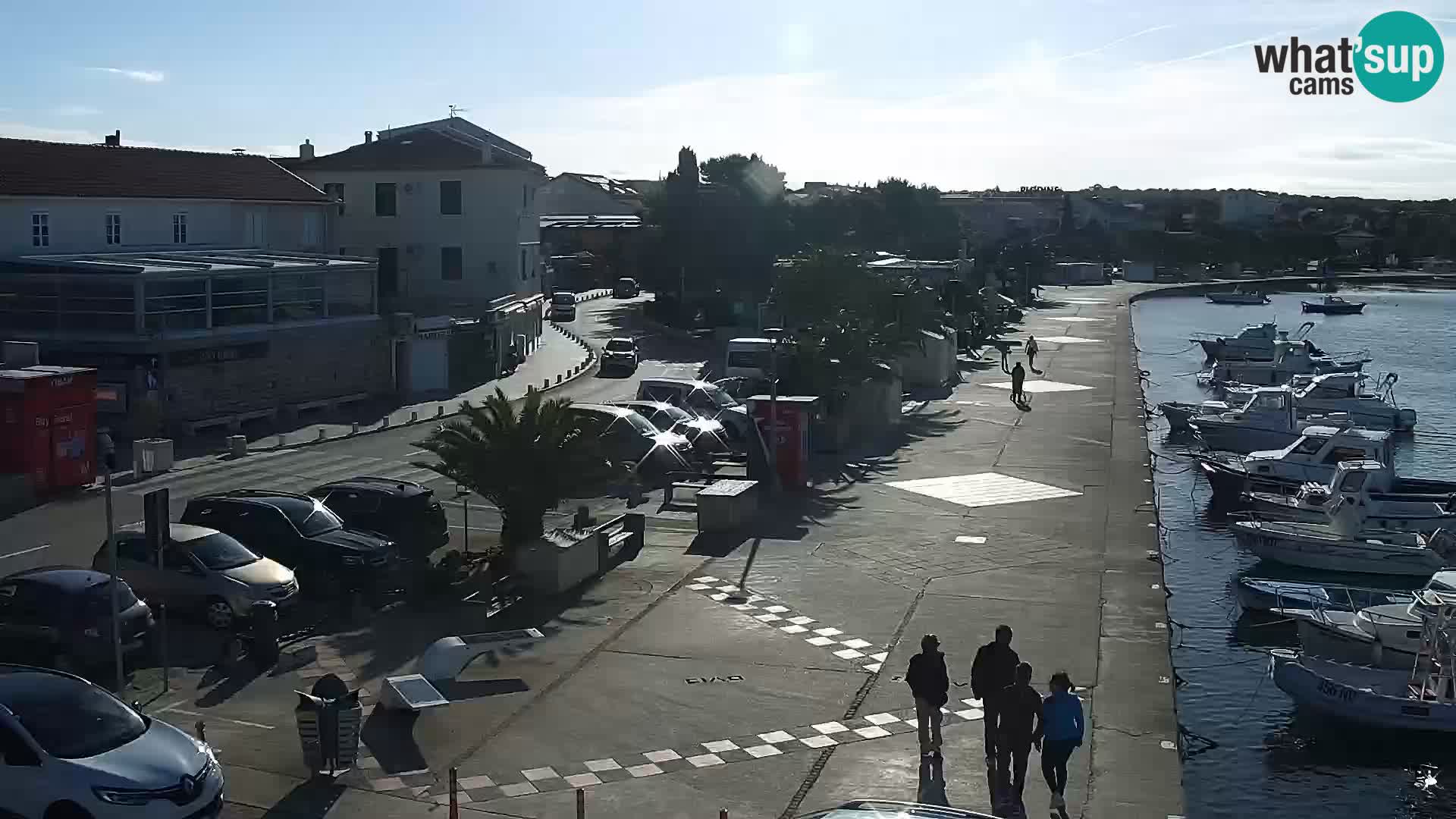 Novalja Livecam promenade