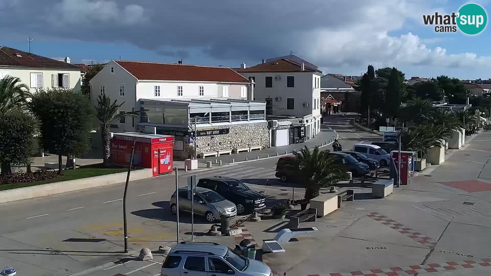 Novalja Livecam promenade