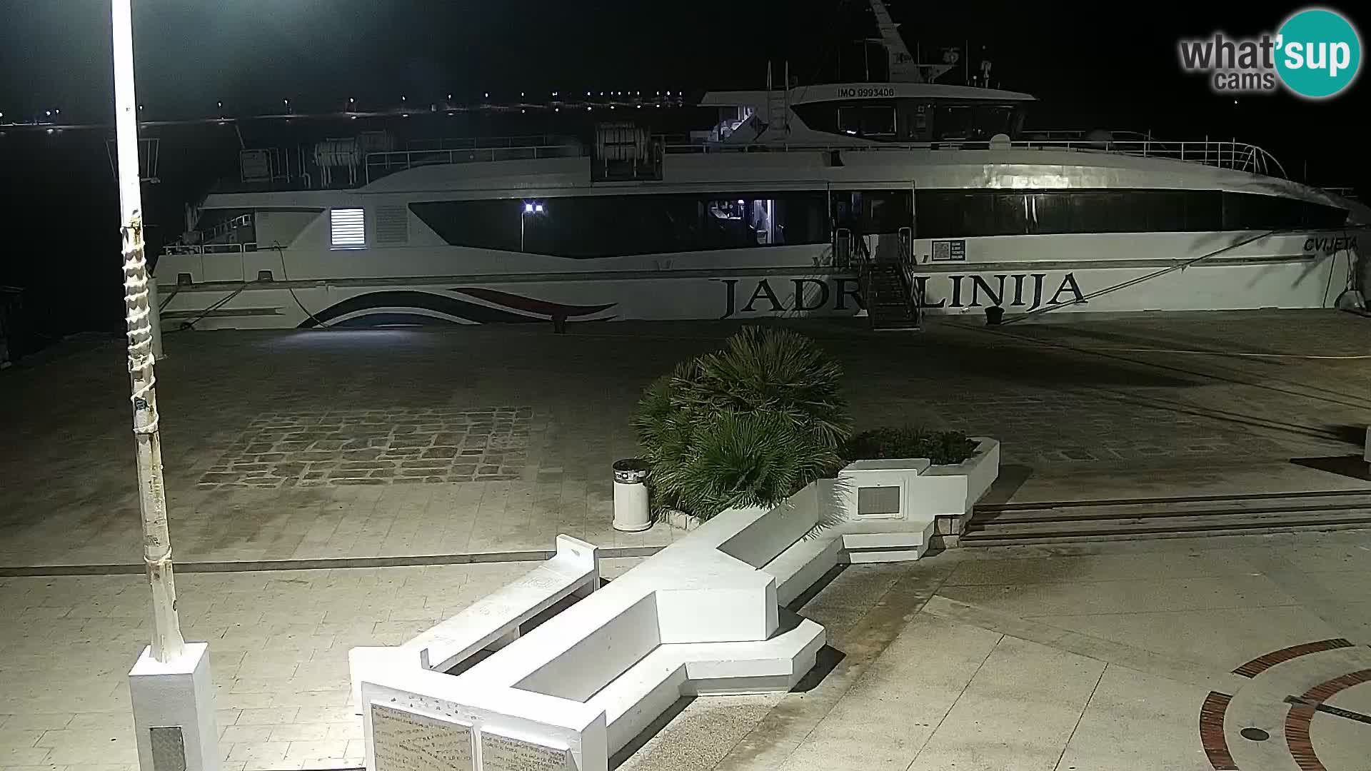 Novalja Livecam promenade