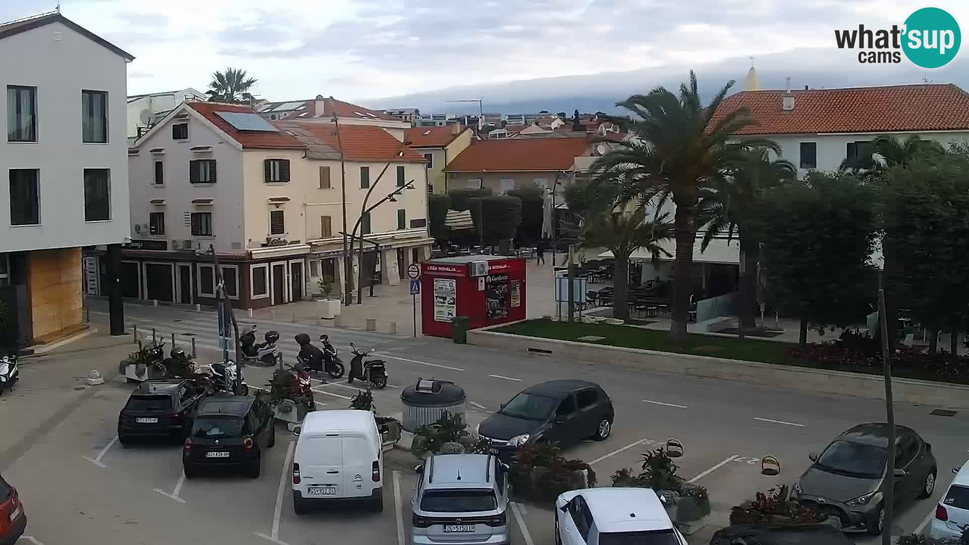 Livecam Promenade a Novalja