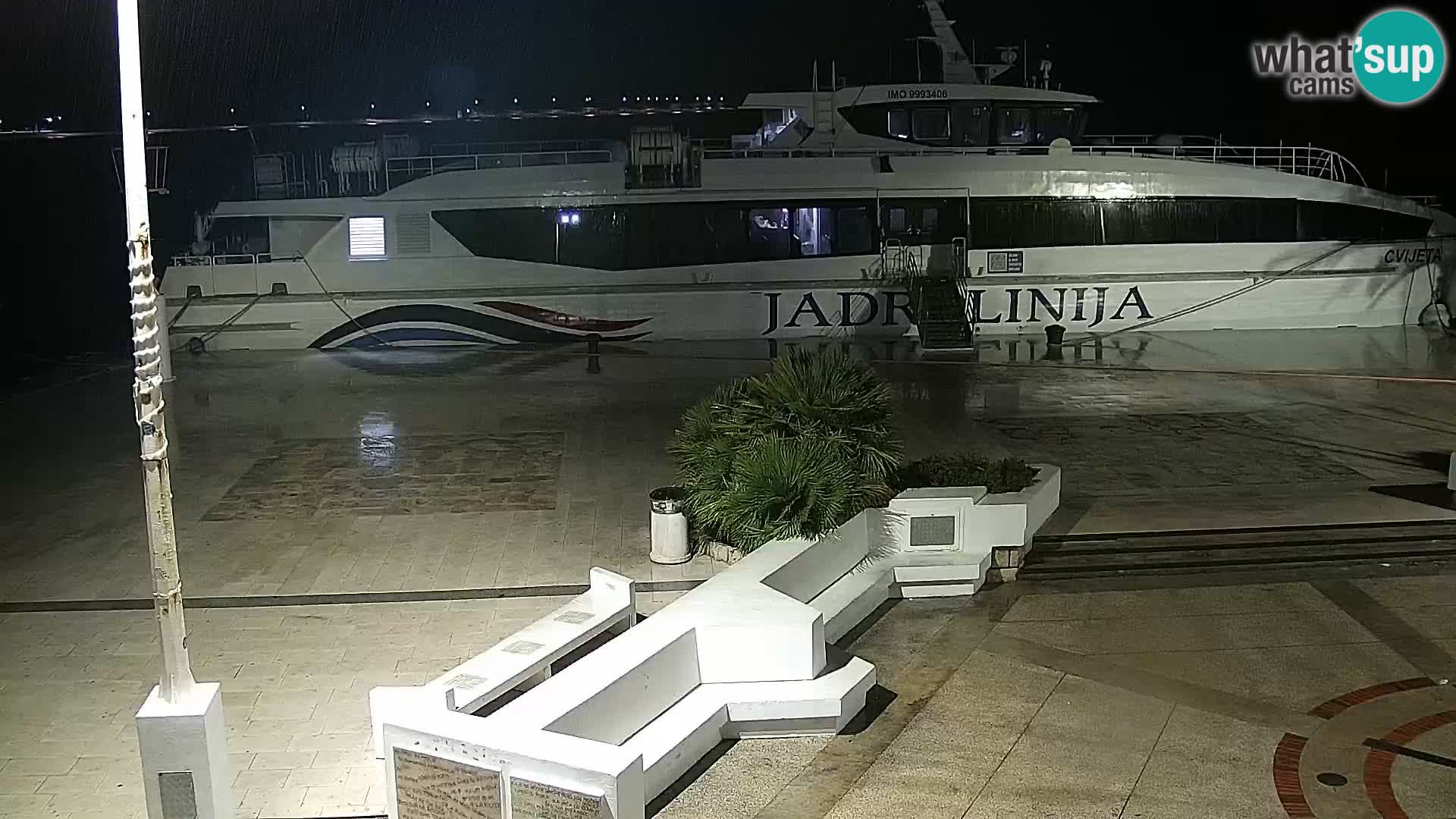 Novalja Livecam promenade