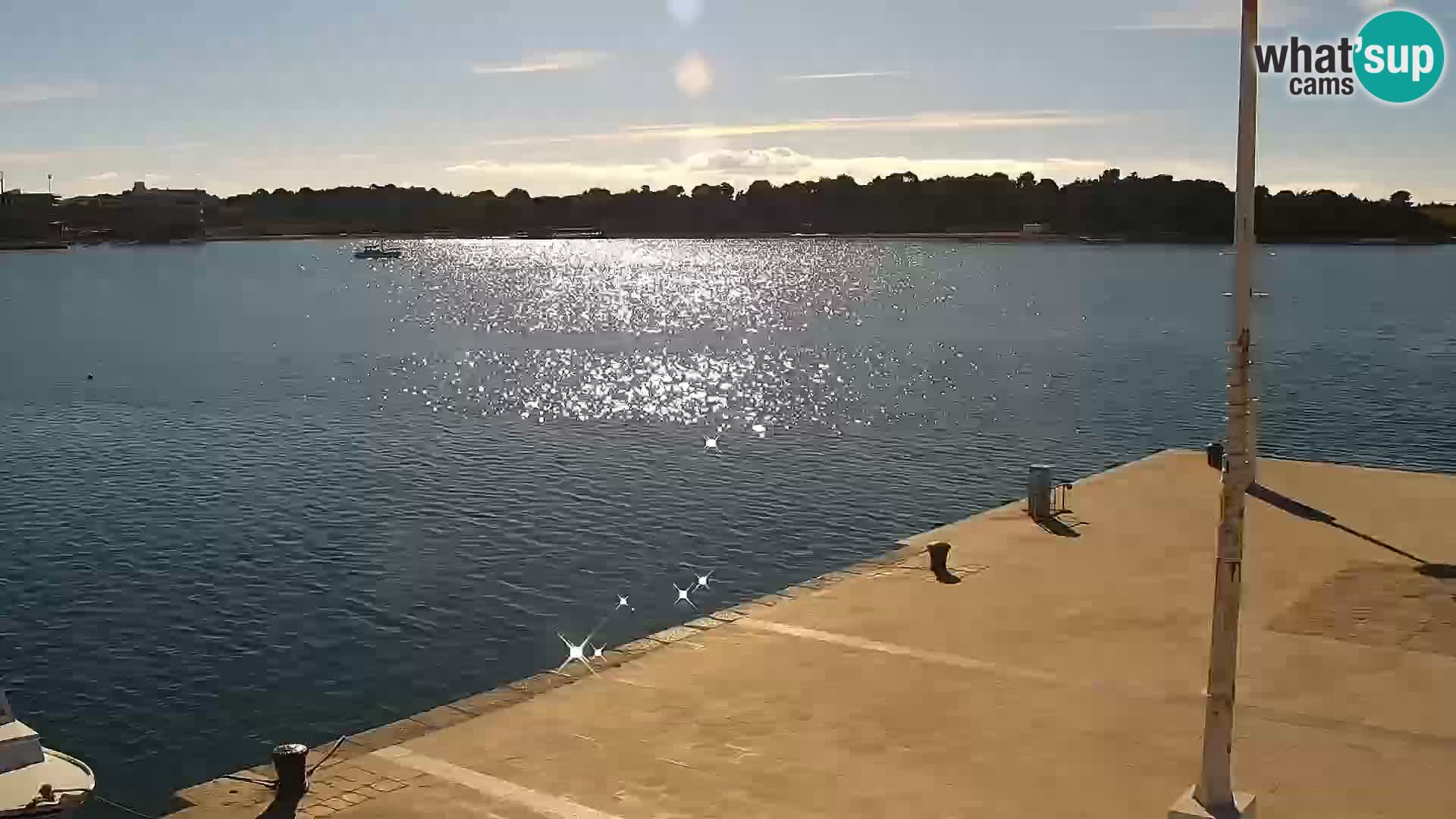 Web kamera Novalja promenada