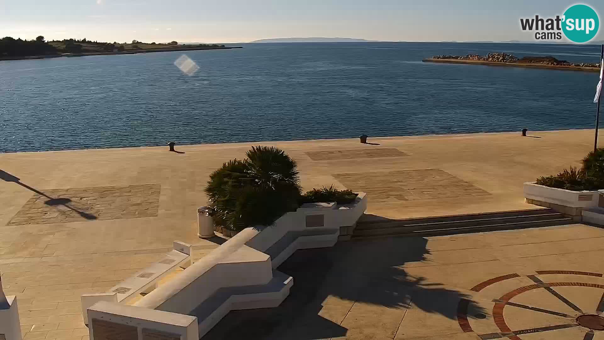 Novalja Livecam promenade