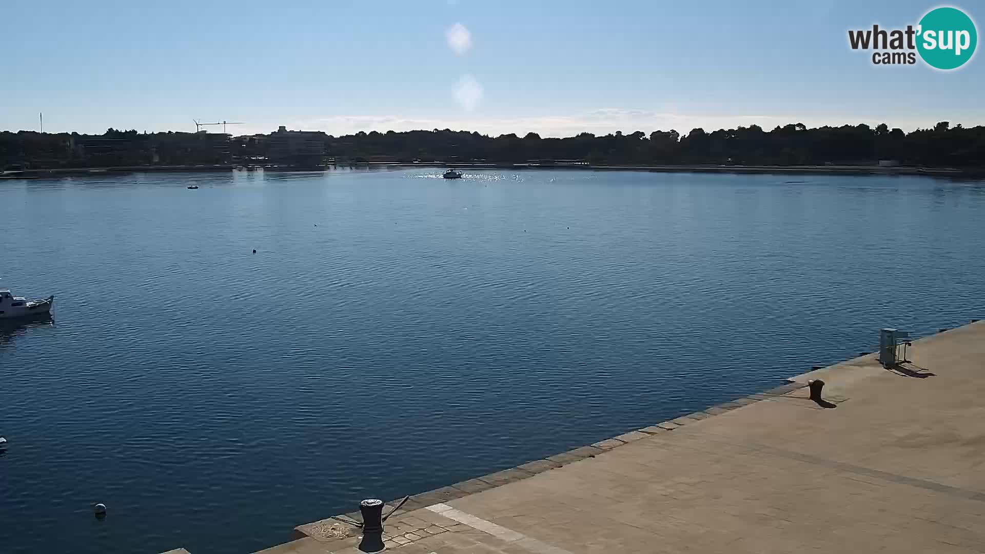 Web kamera Novalja promenada