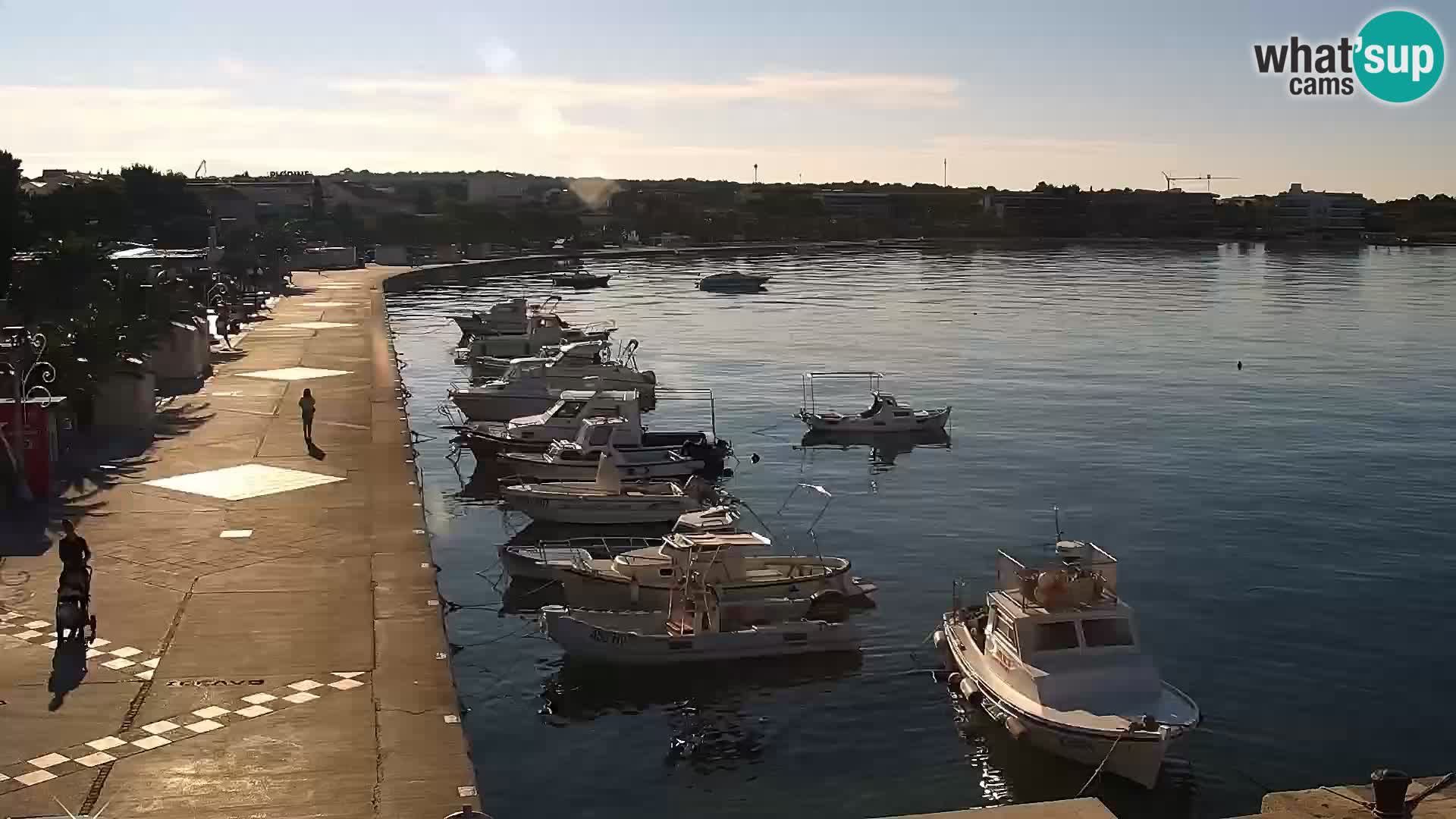 Livecam Promenade a Novalja