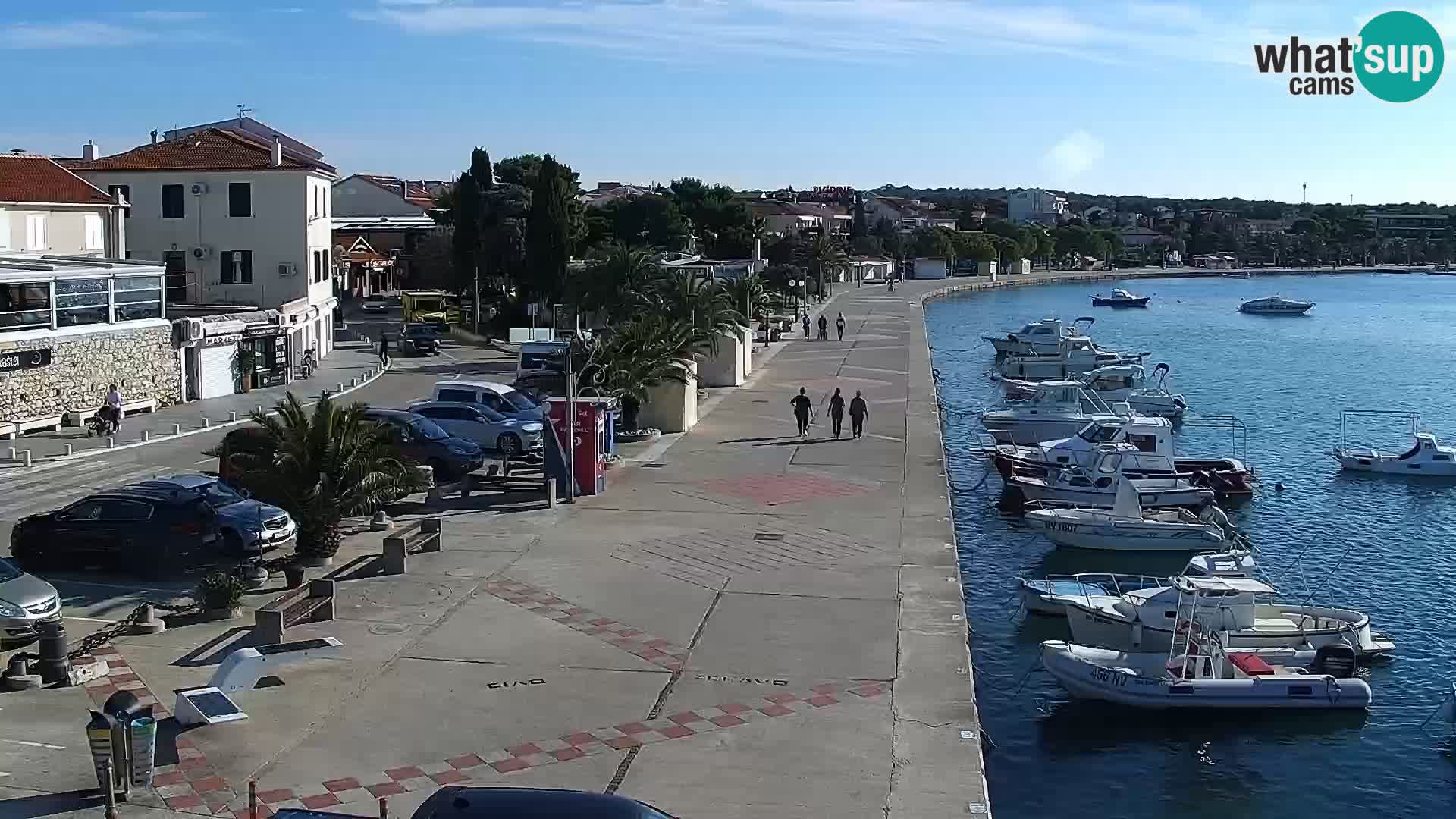 Livecam Promenade a Novalja
