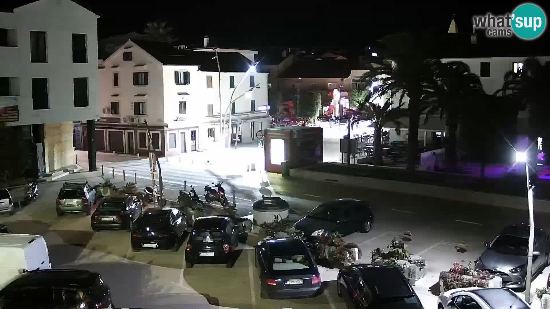 Livecam Promenade a Novalja