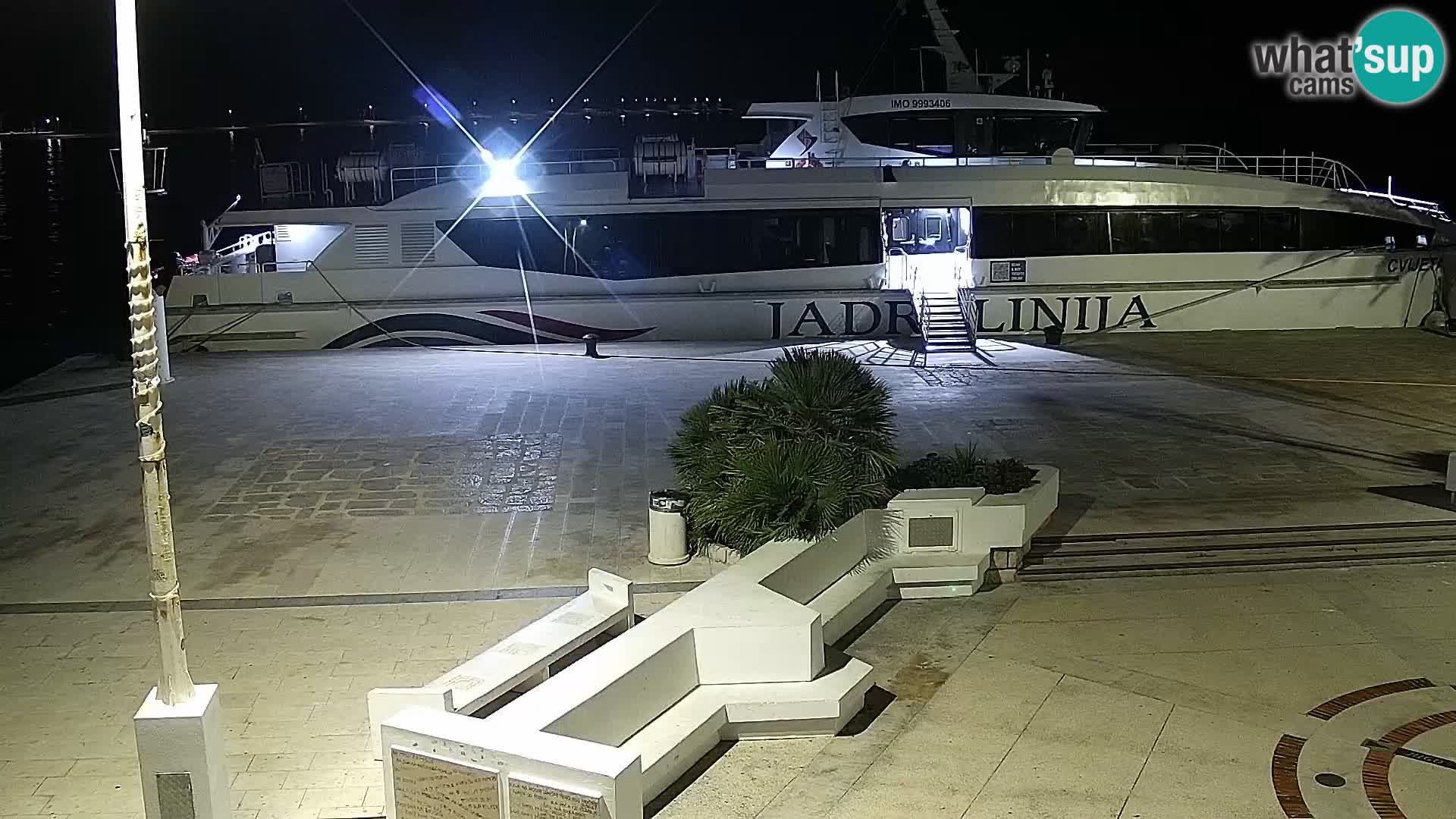 Livecam Promenade a Novalja