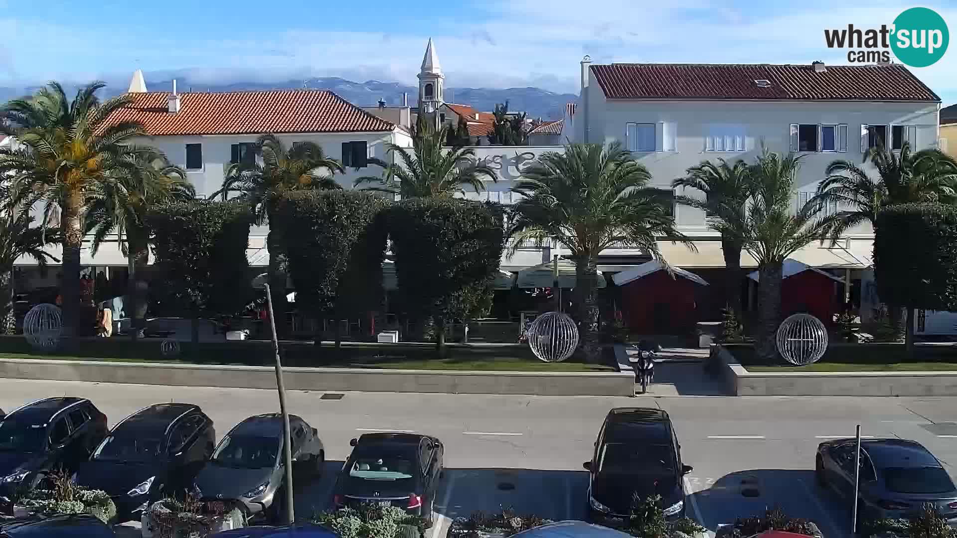 Livecam Promenade a Novalja