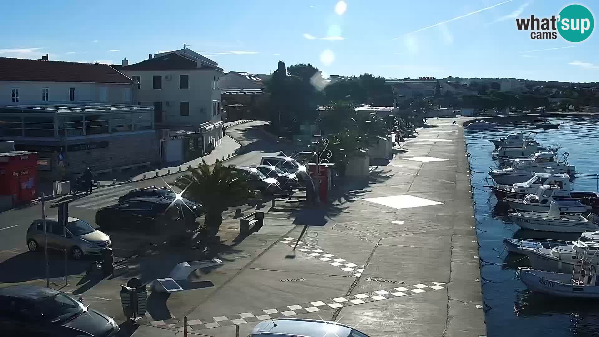 Livecam Promenade a Novalja