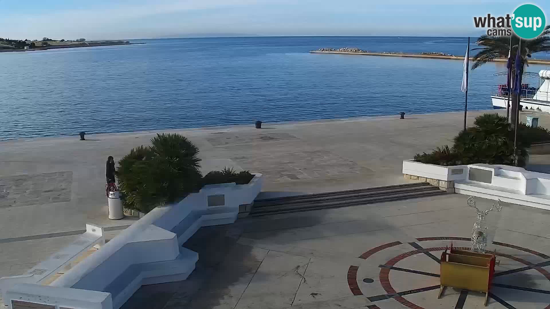Live webcam Novaglia lungomare