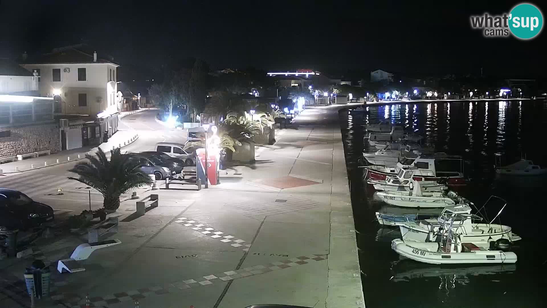 Livecam Promenade a Novalja