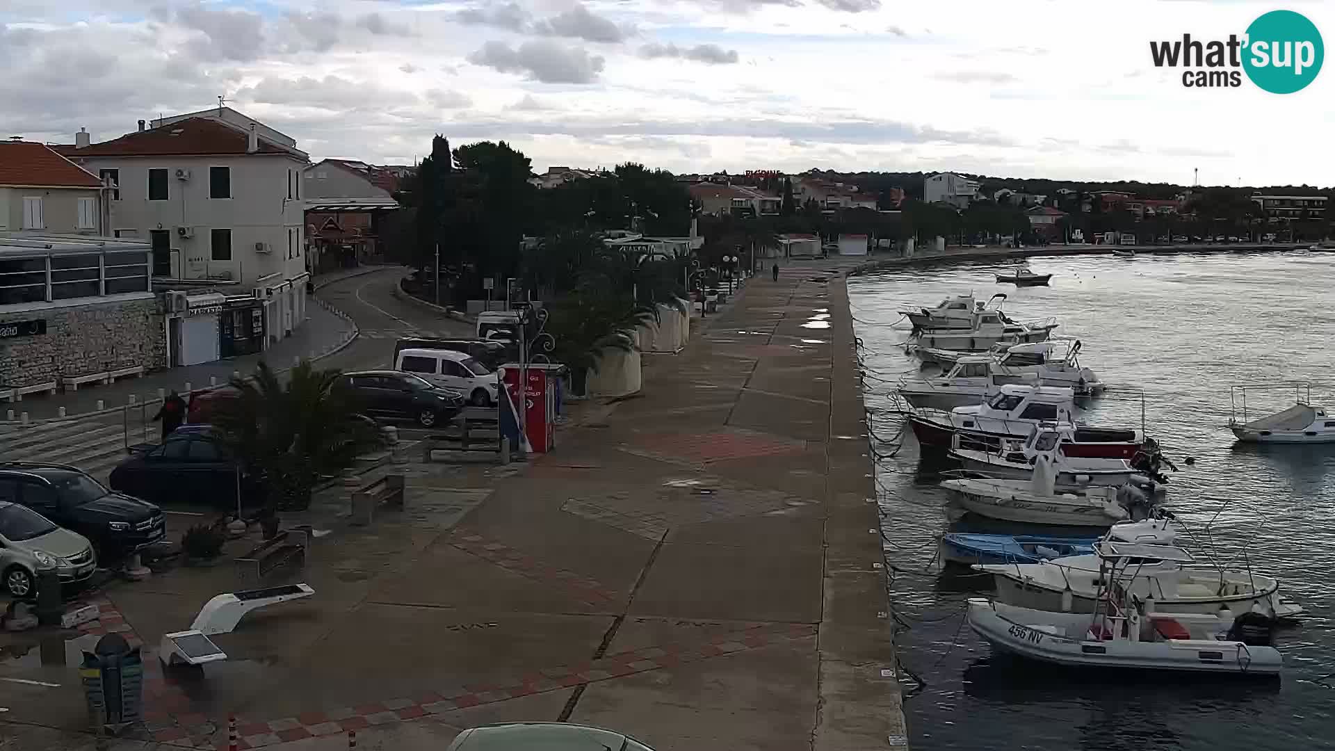 Novalja Livecam promenade