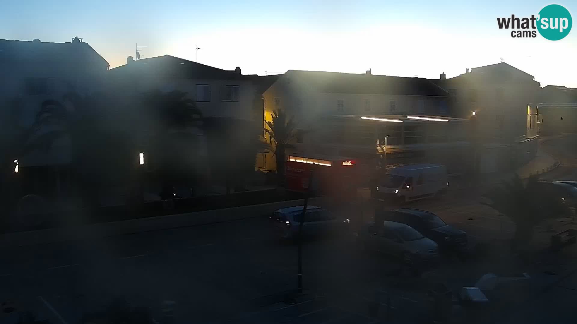 Novalja Livecam promenade