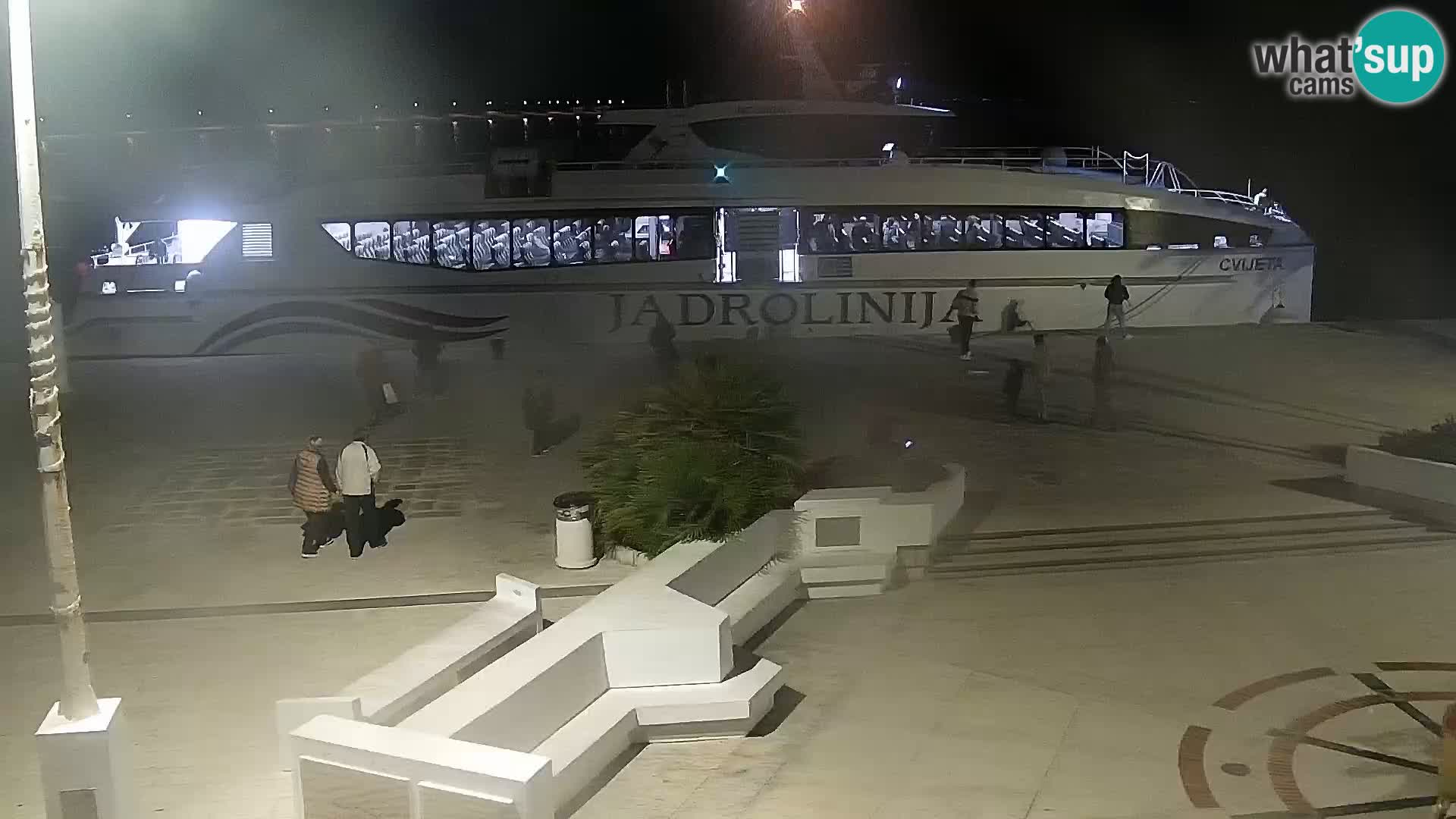 Novalja Livecam promenade
