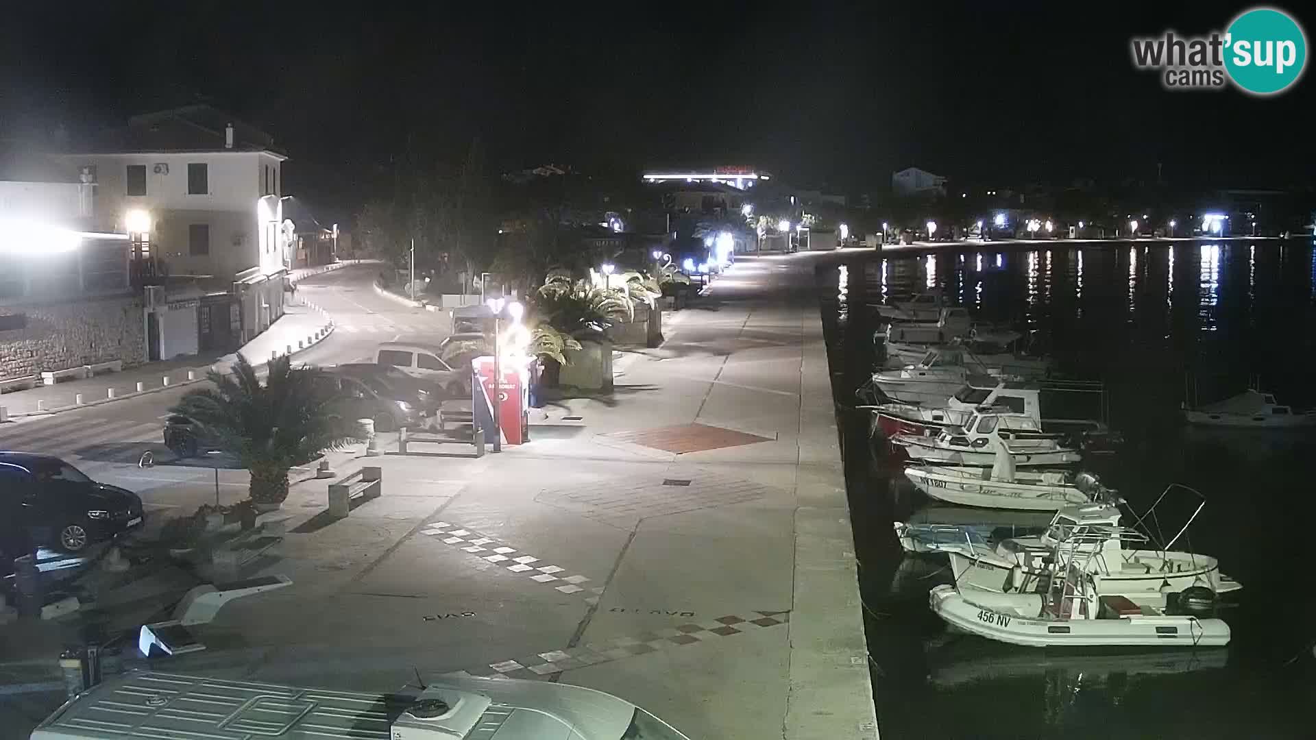 Livecam Promenade a Novalja