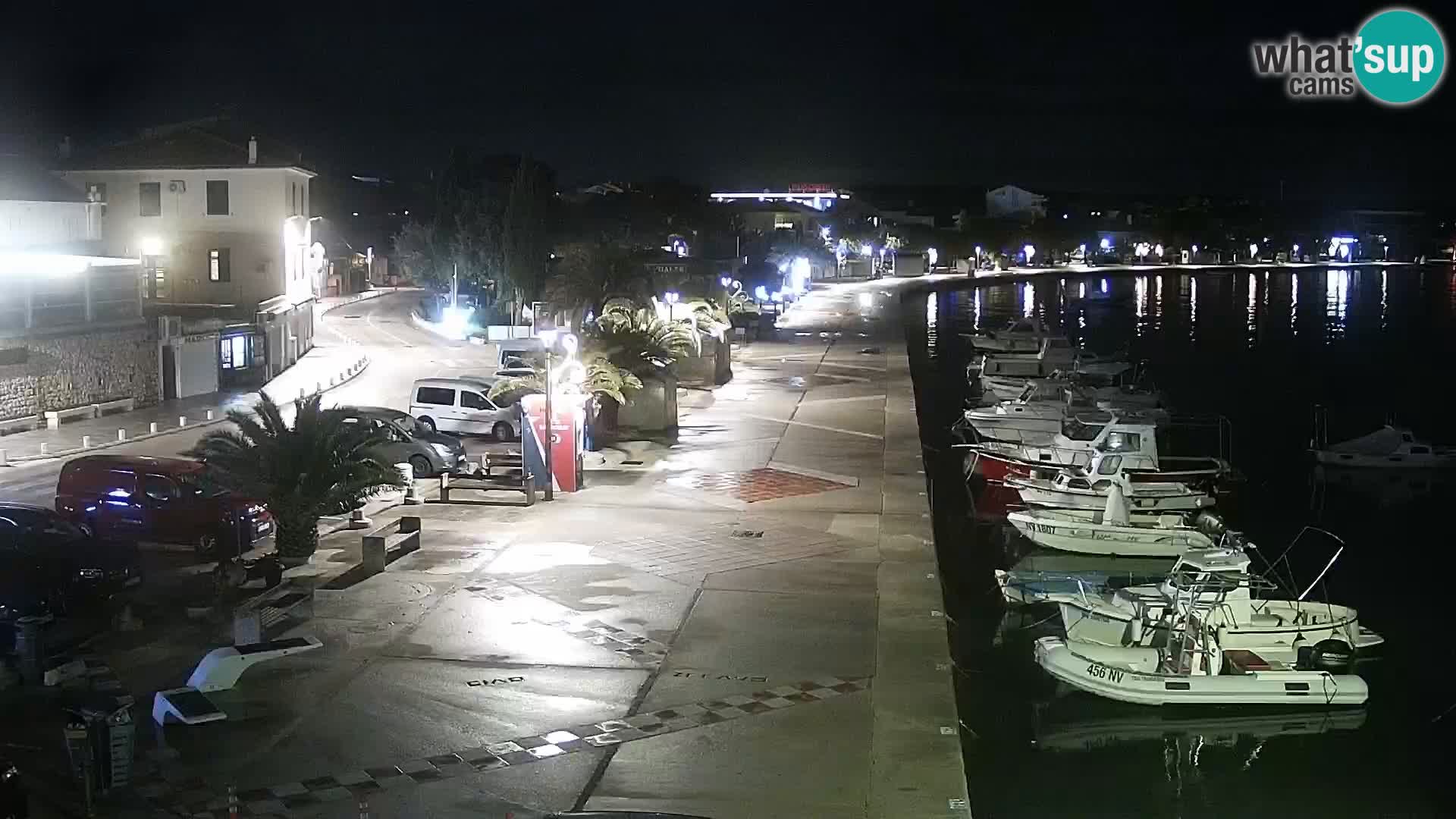 Livecam Promenade a Novalja