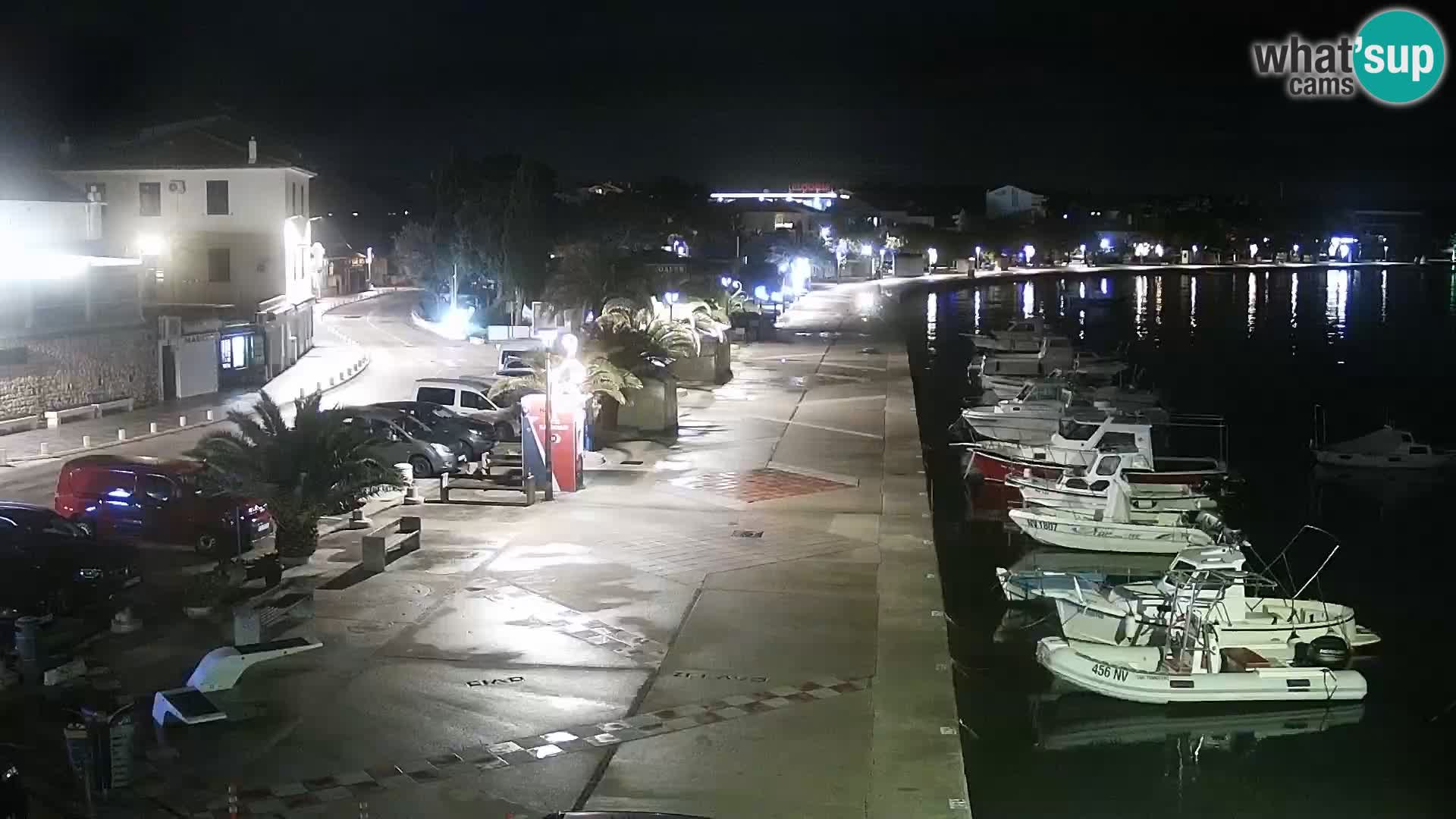 Livecam Promenade a Novalja