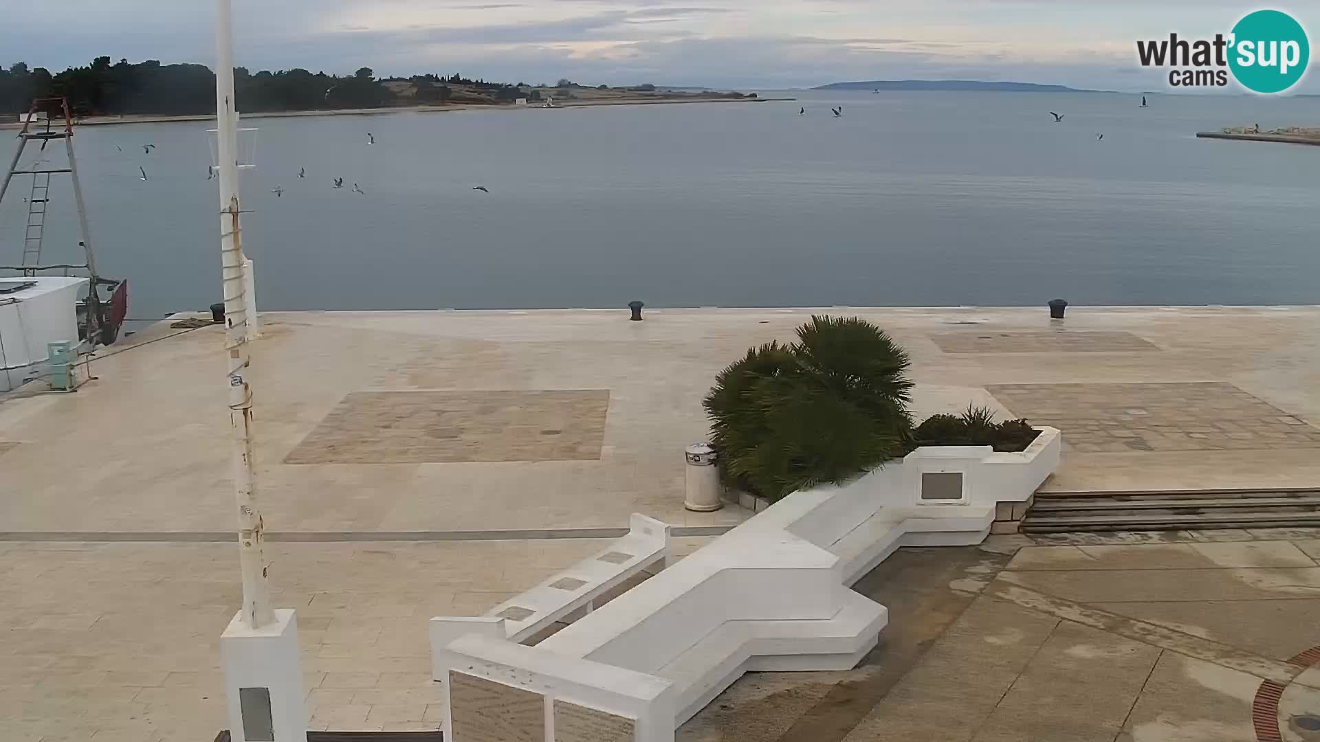 Livecam Promenade a Novalja