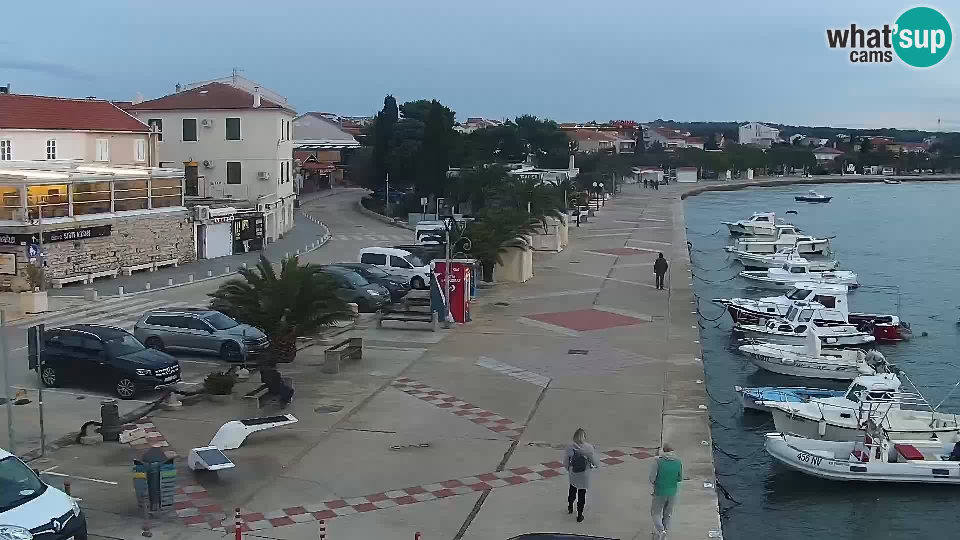 Livecam Promenade a Novalja