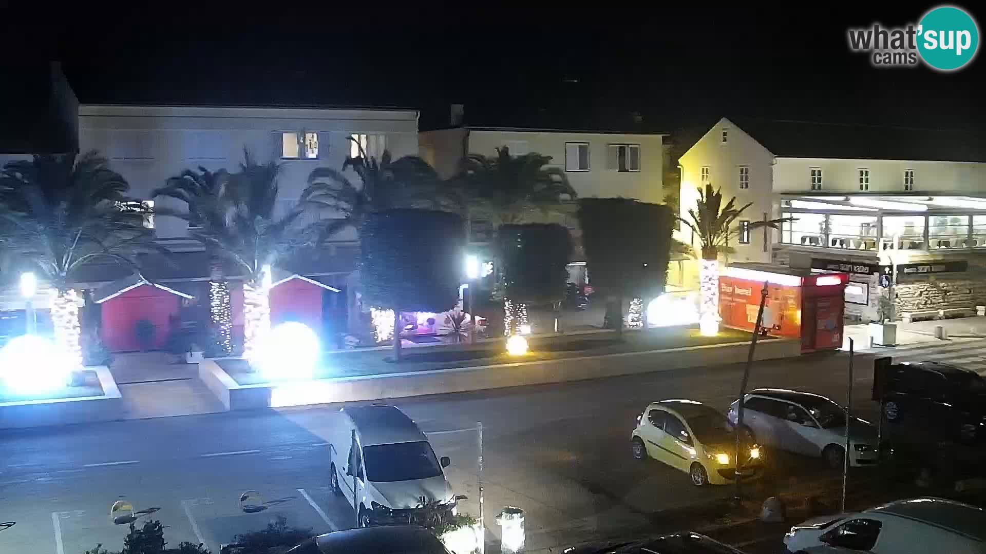 Livecam Promenade a Novalja